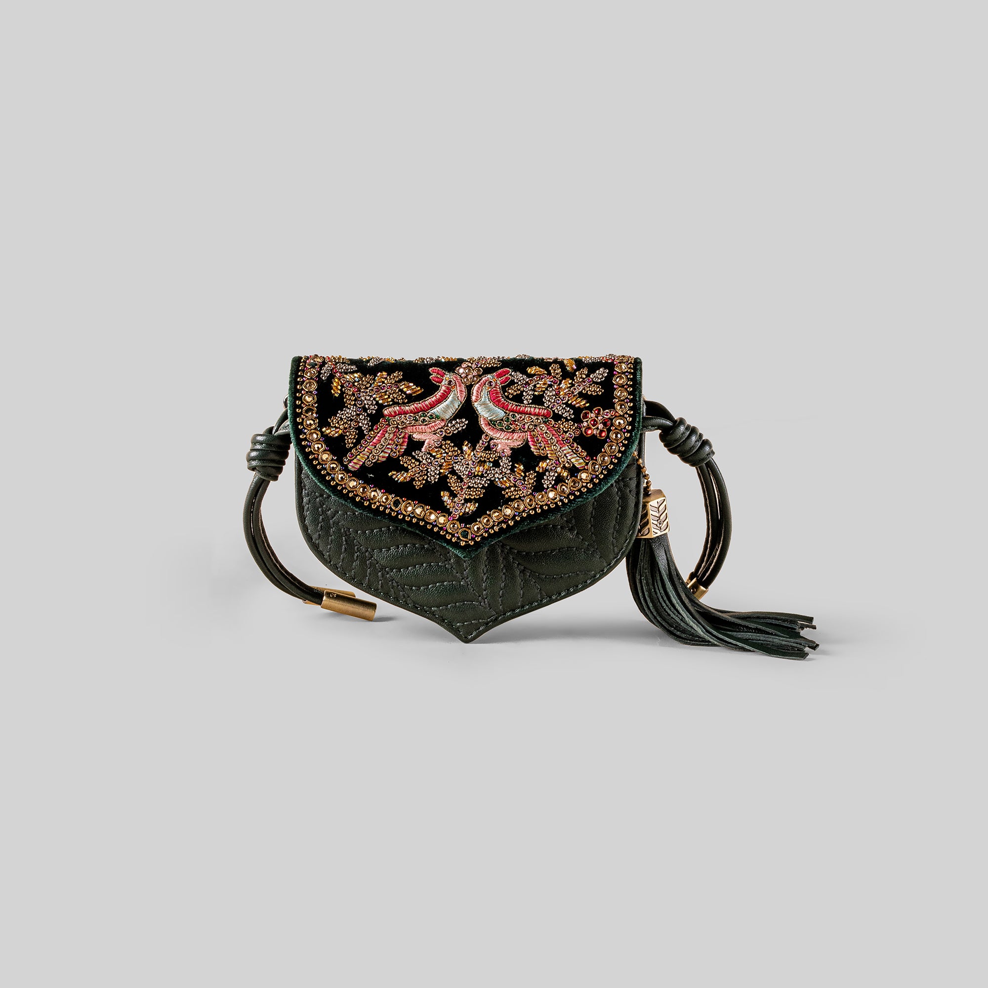 Emerald Batua Belt Bag