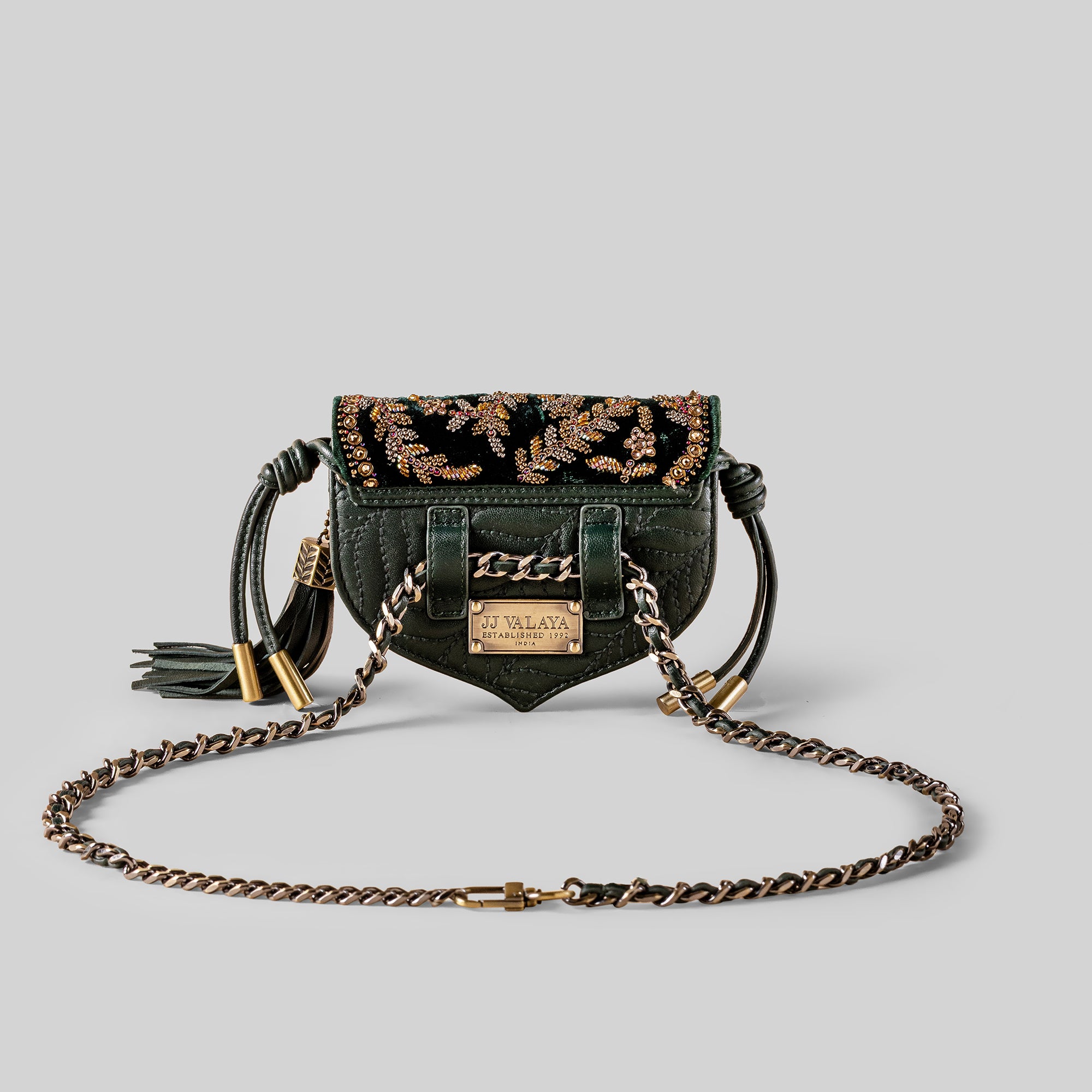 Emerald Batua Belt Bag