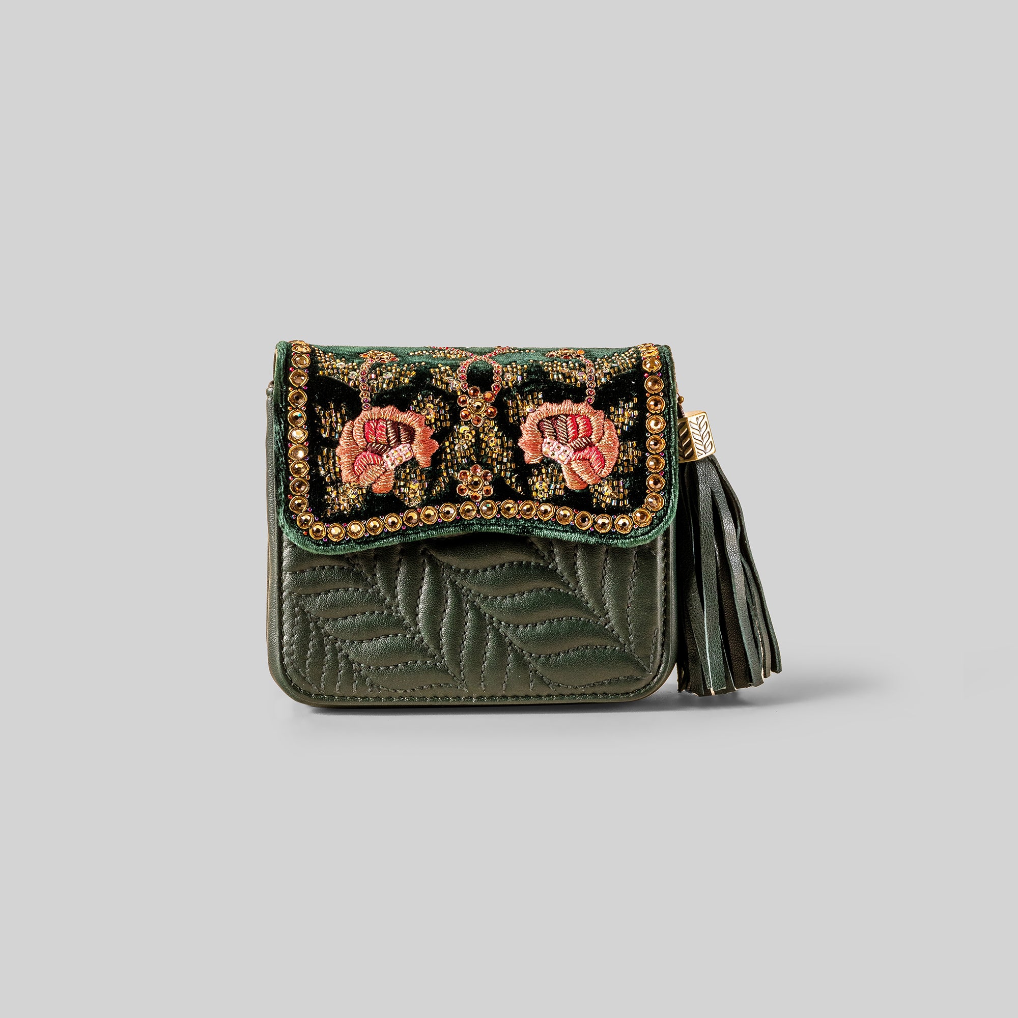 Emerald Mini Flap Bag