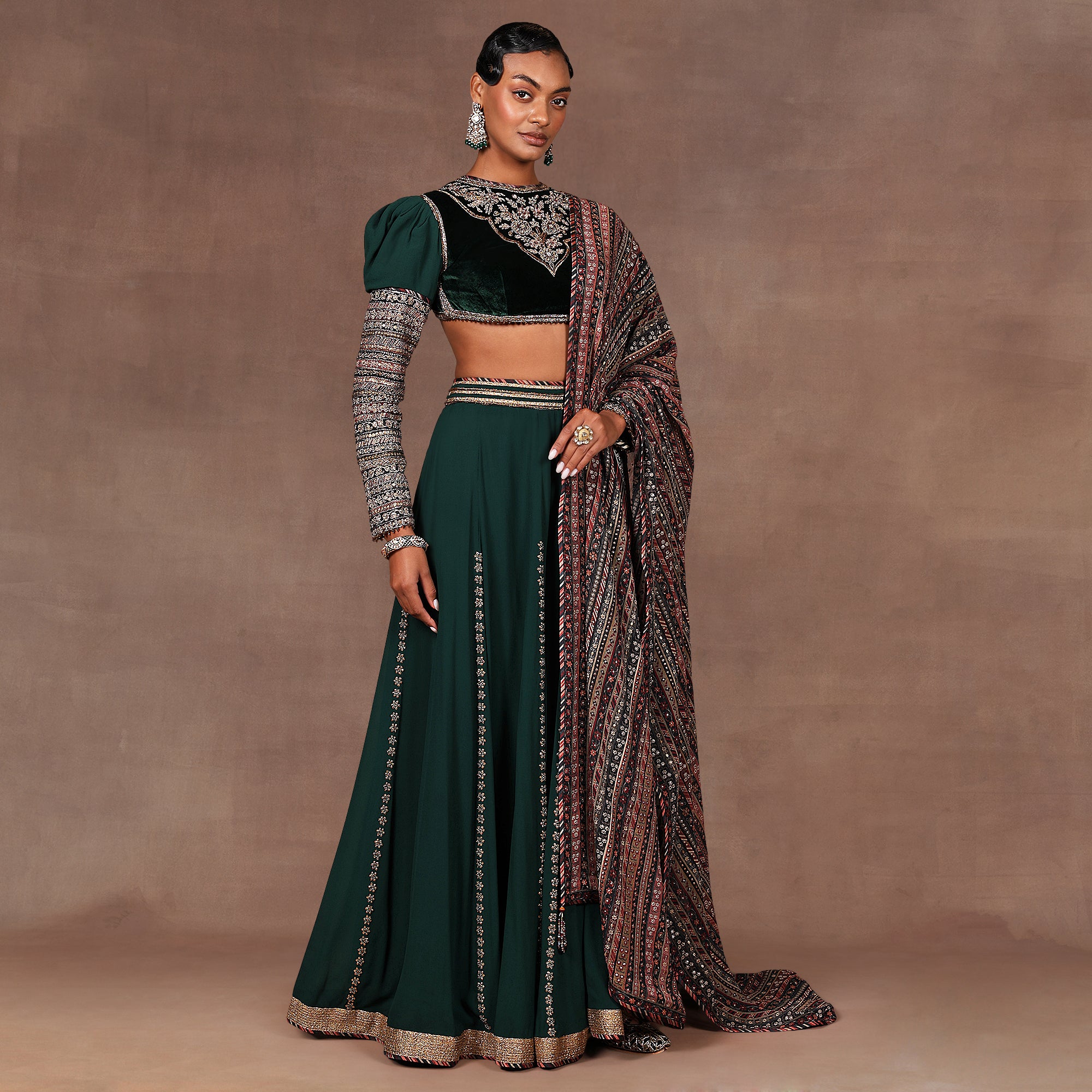 Emerald Sharara Set | EAST