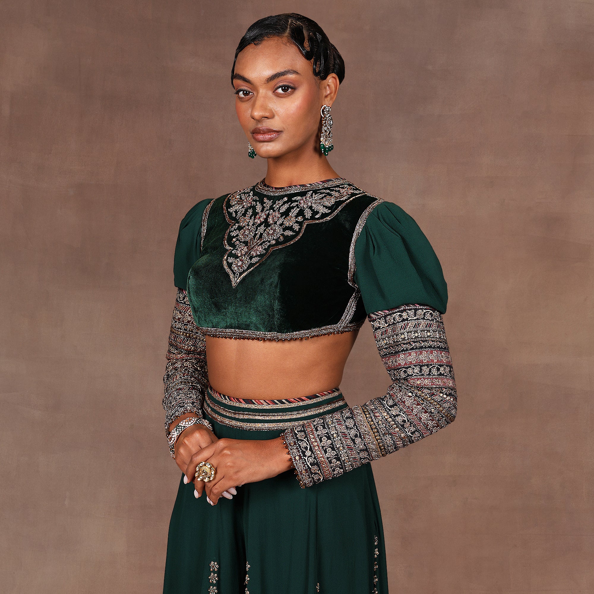 Emerald Sharara Set | EAST