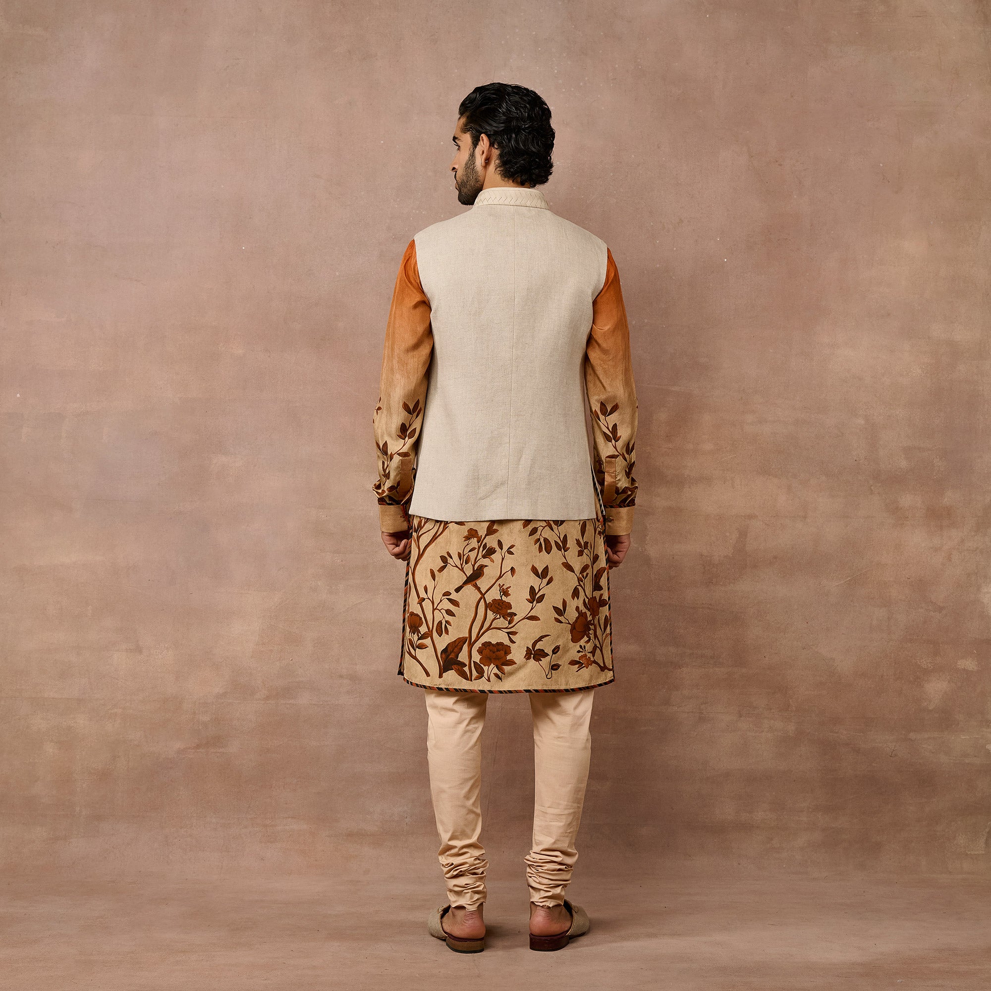 Frost Ivory Nehru Jacket | EAST