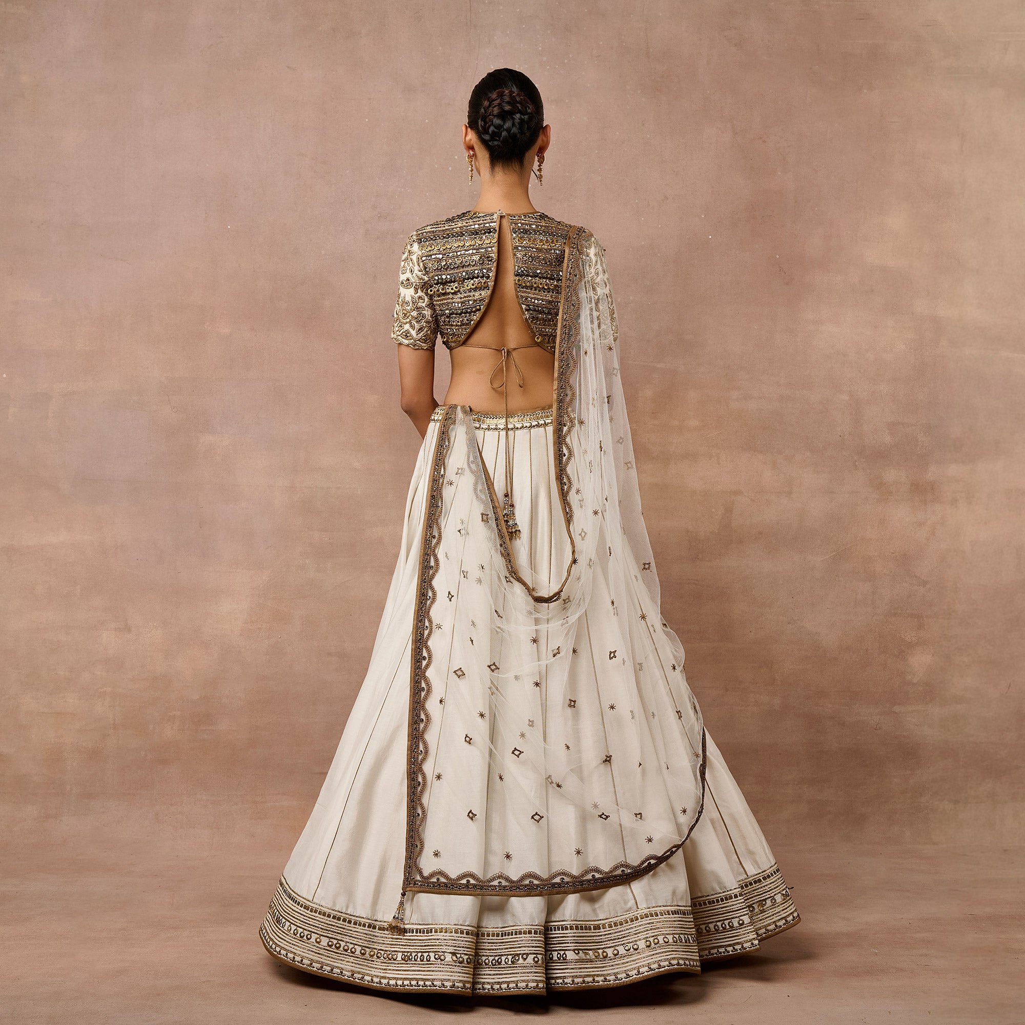 Ivory - Gold Skirt Set | EAST