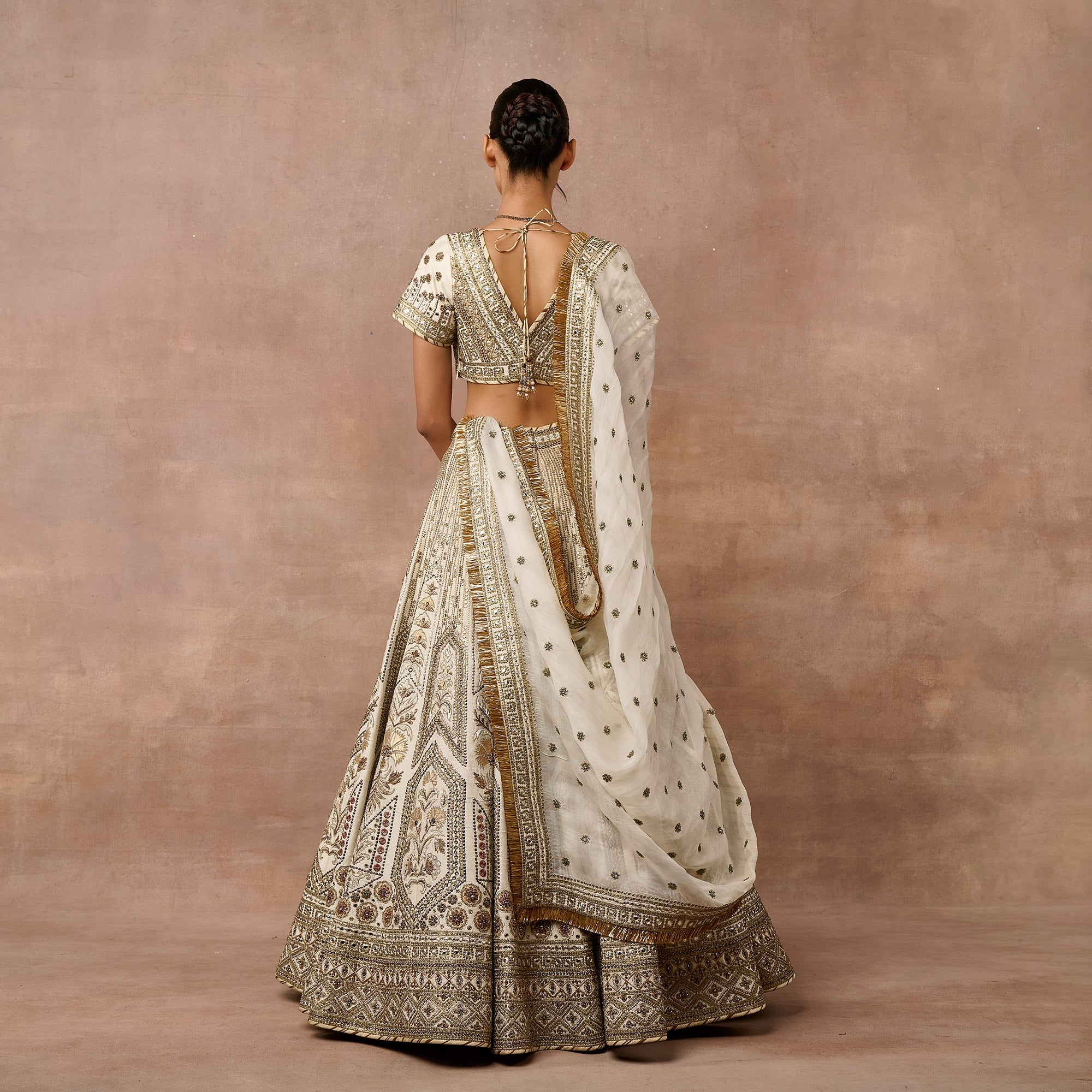 Ivory - Yellow Lehenga Set | EAST