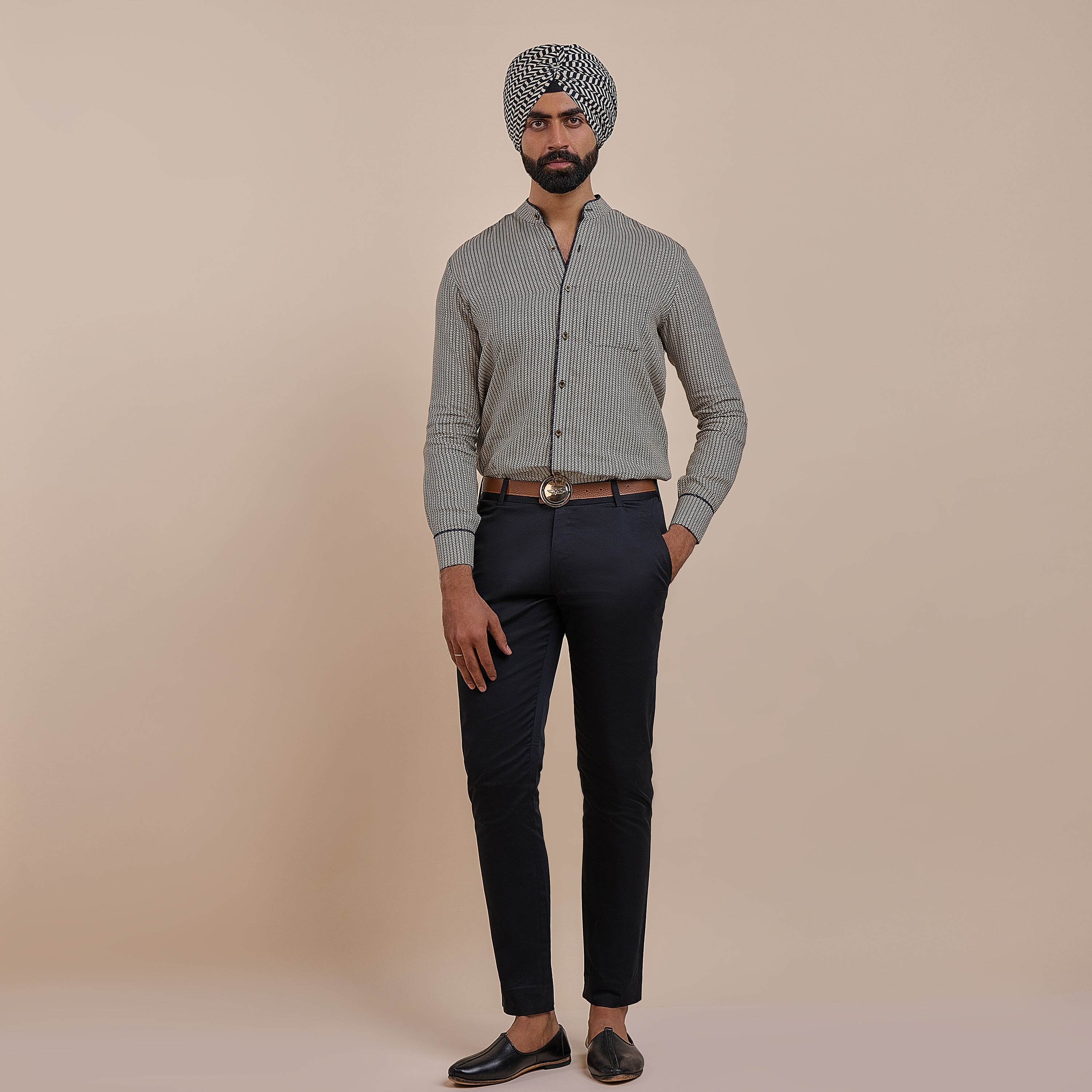 Micro Chevron Shirt | ATTH