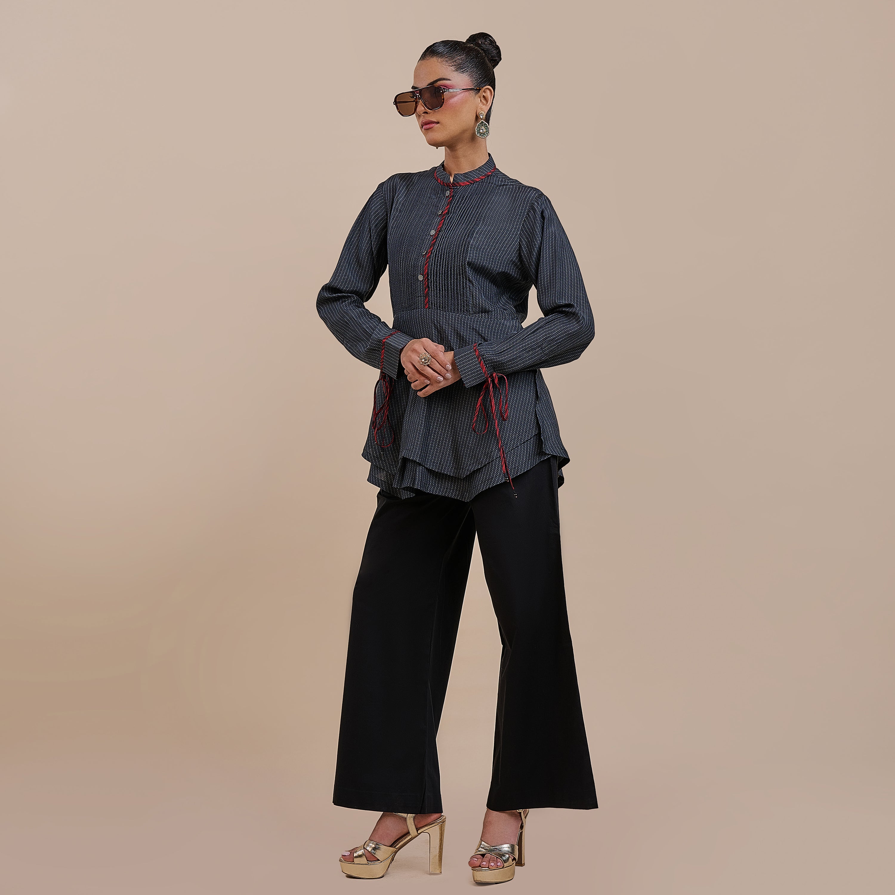 Micro Chevron Top | ATTH