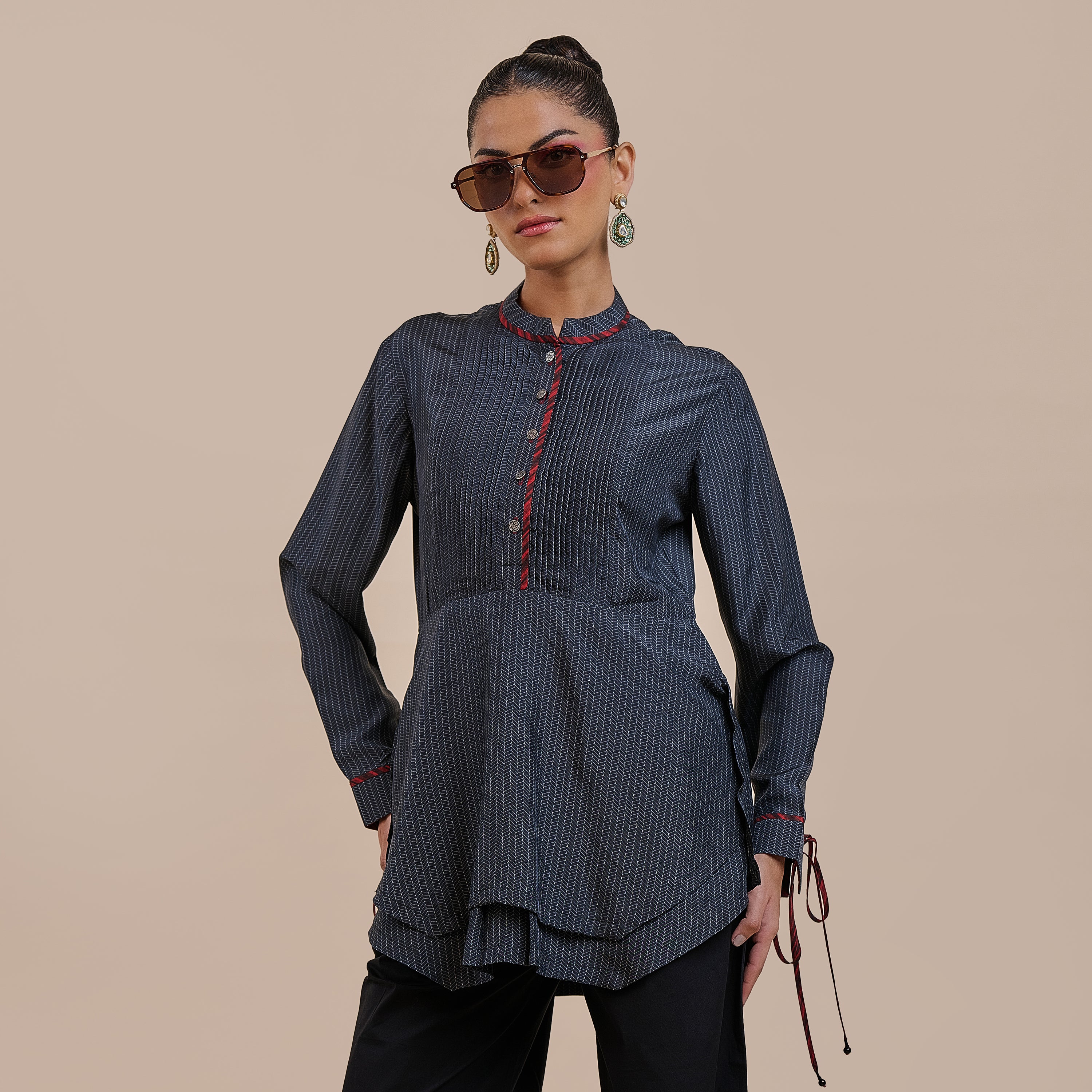 Micro Chevron Top | ATTH