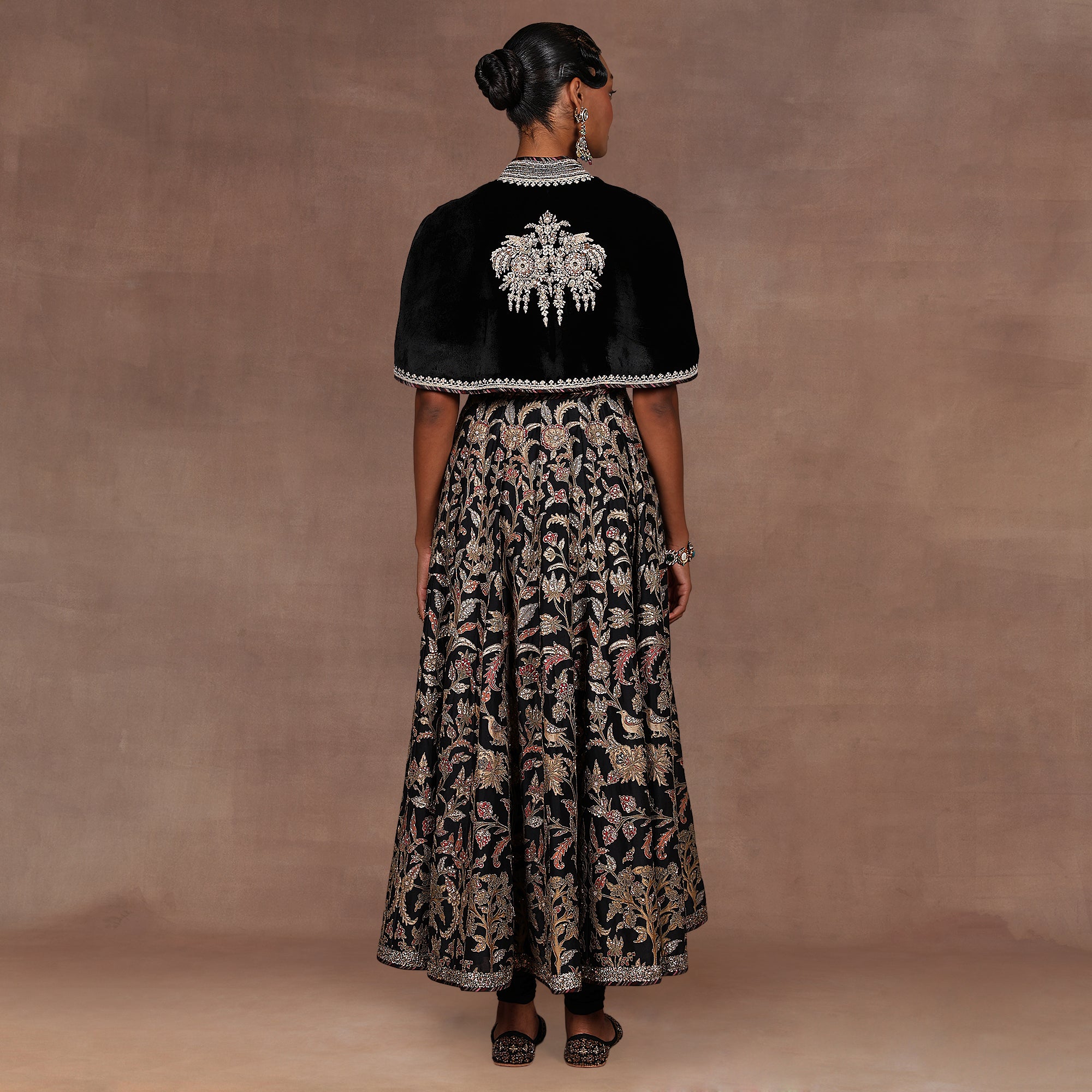 Noir Anarkali Set | EAST