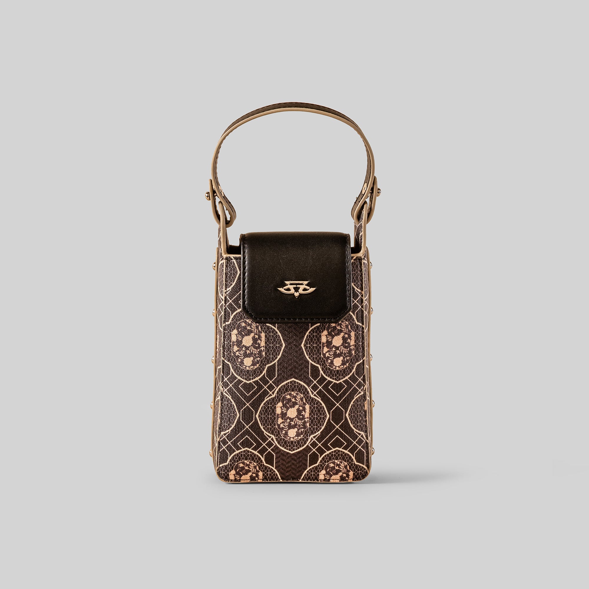 Noir Art Deco Micro Bag