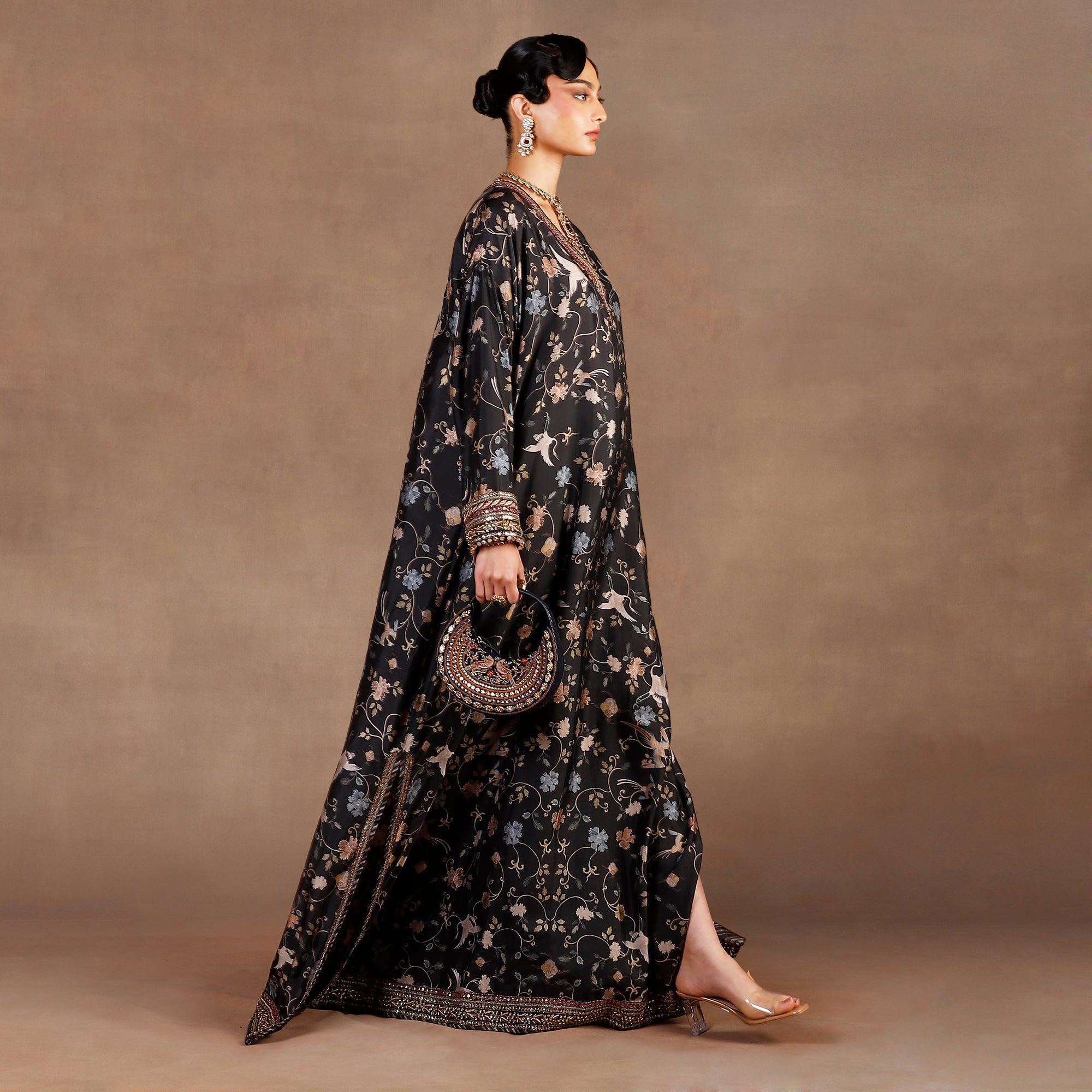 Noir Black Kaftan | EAST