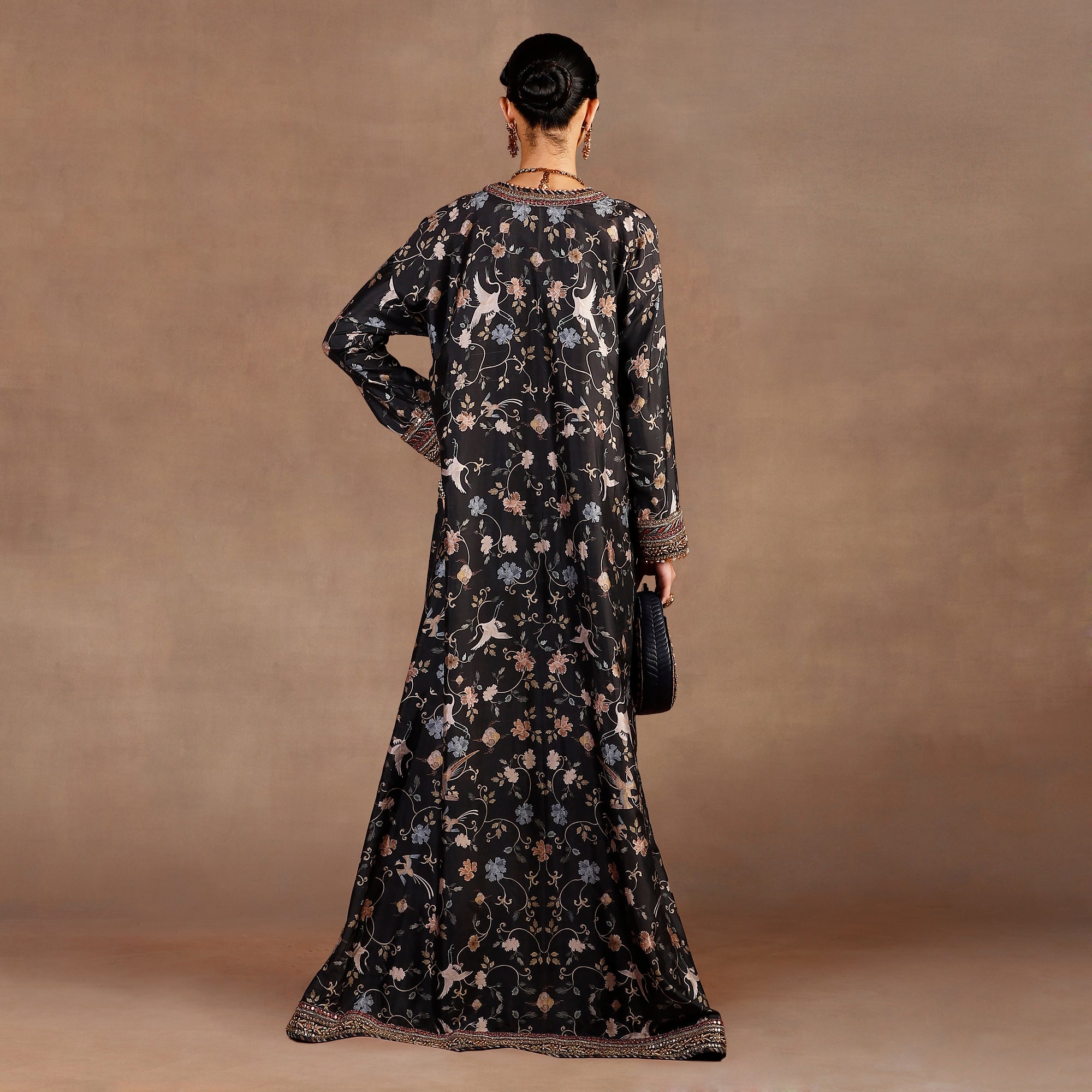 Noir Black Kaftan | EAST
