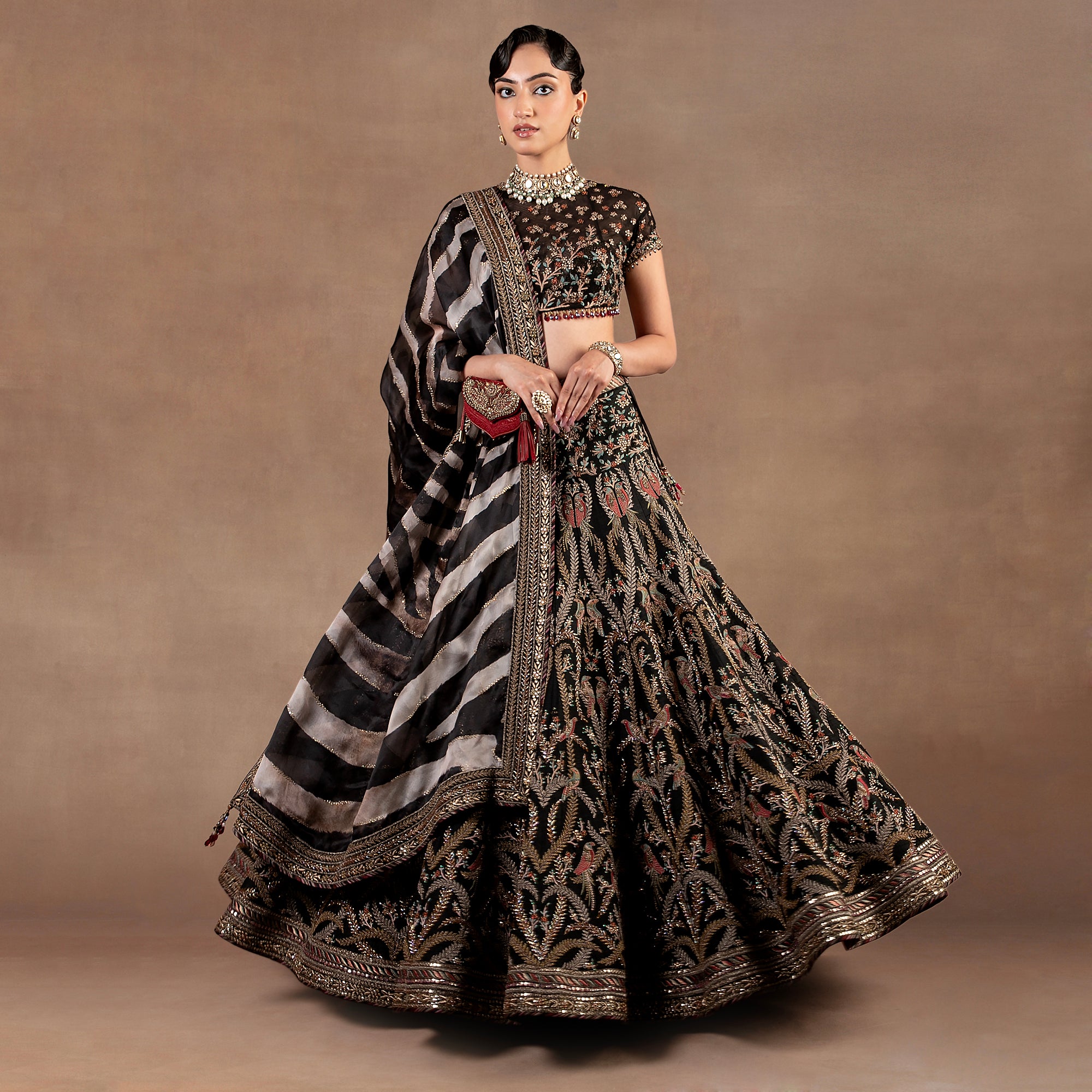Noir Black Lehenga Set | EAST