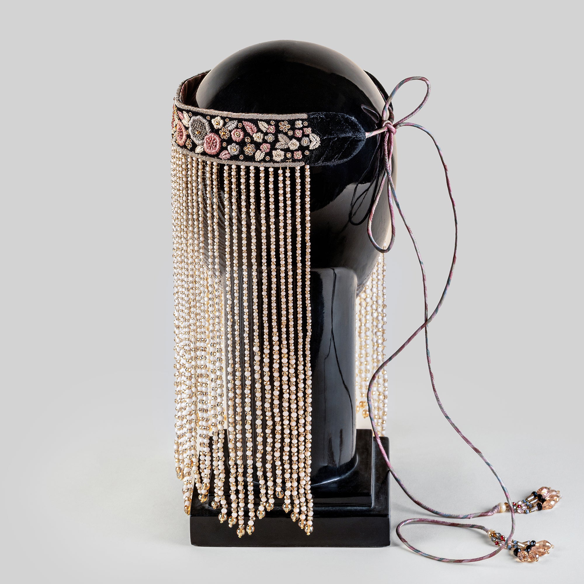 Noir - Blush Pink Embroidered Sehera