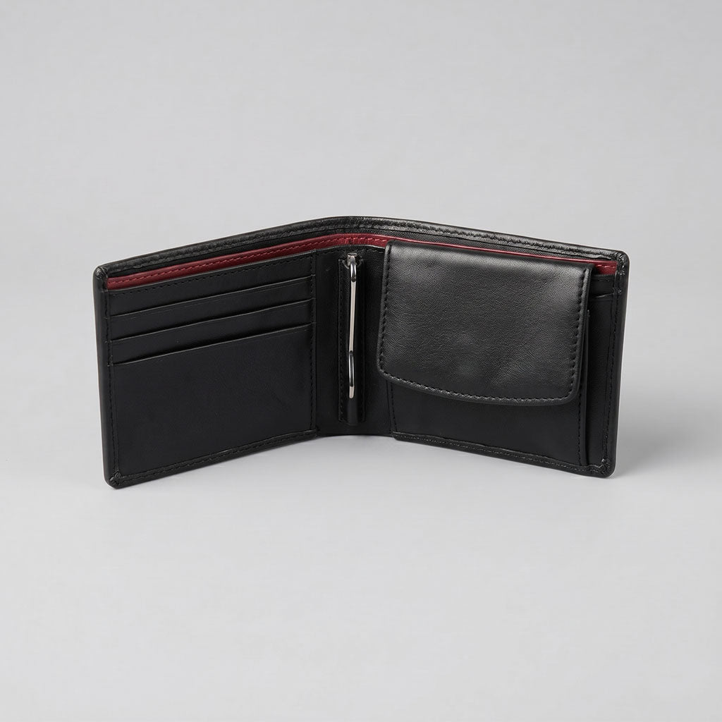 Noir Chevron Men's Wallet