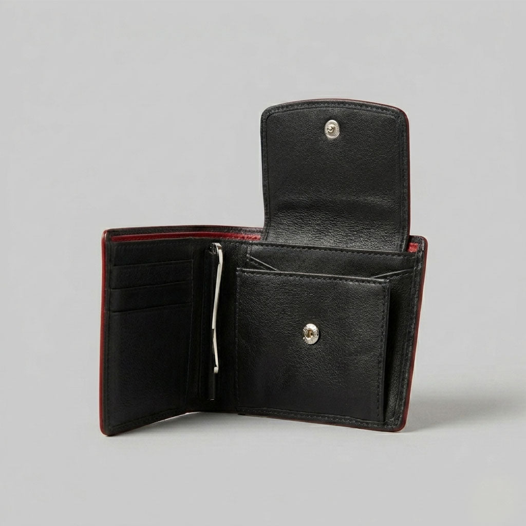 Noir Chevron Men's Wallet