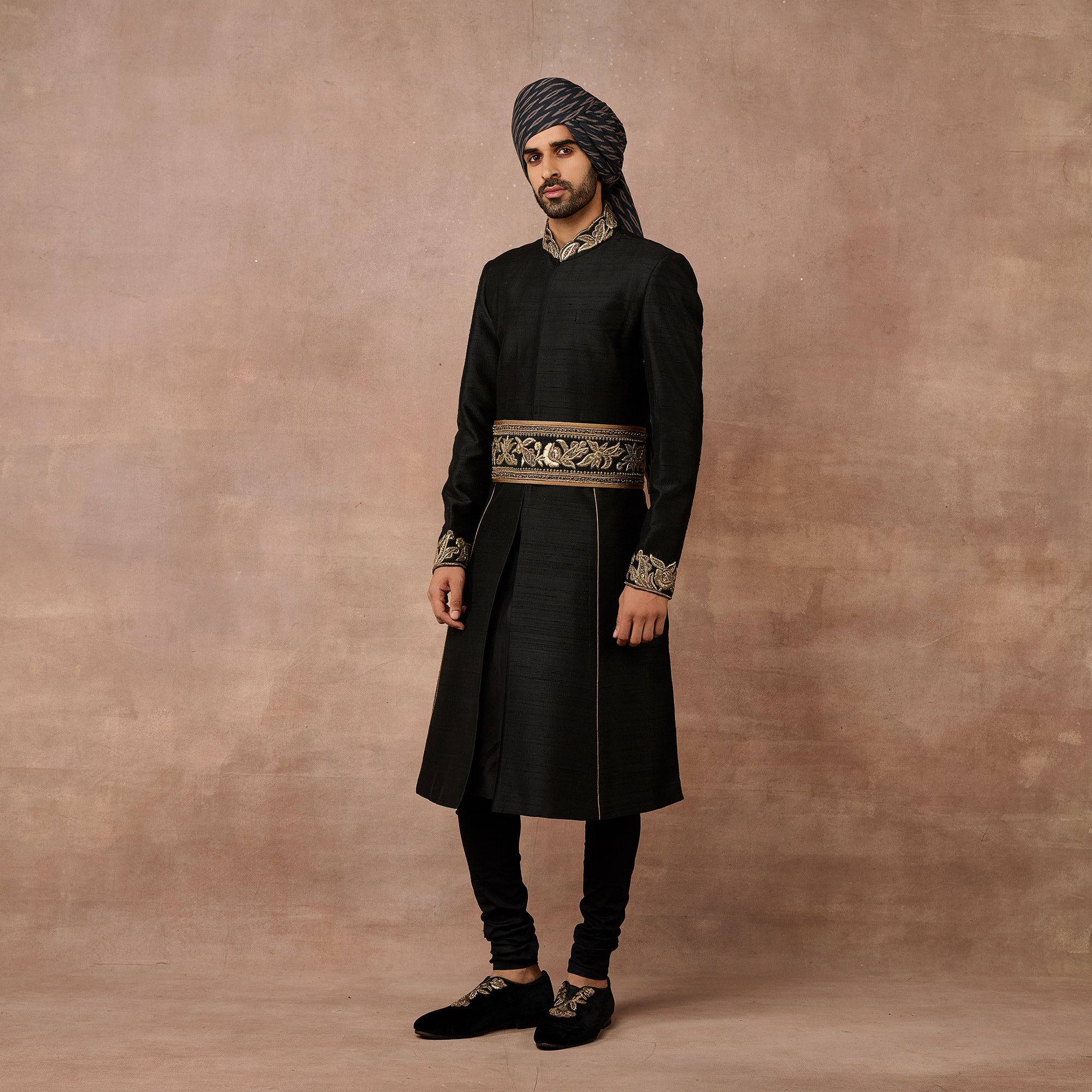 Noir Sherwani Set | EAST