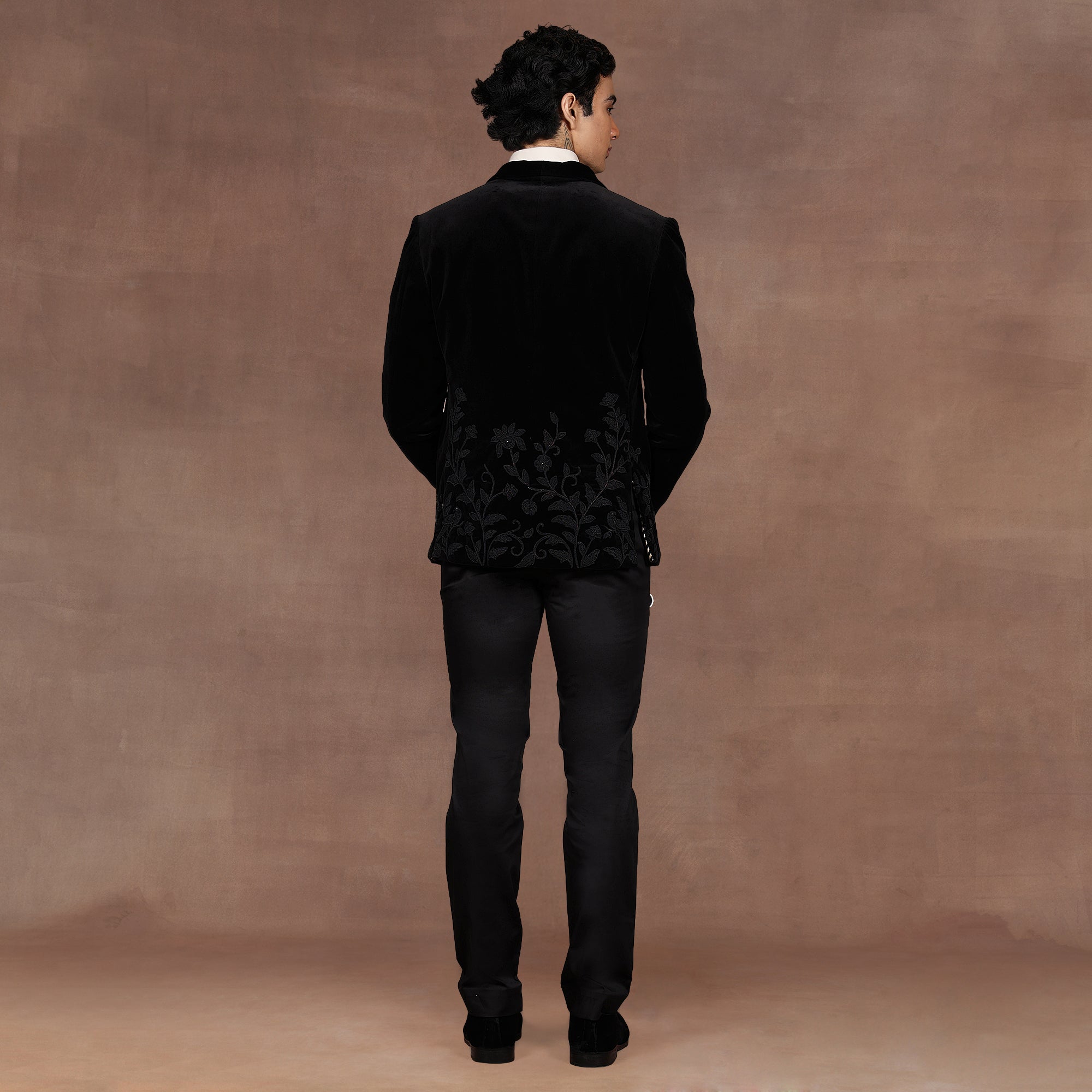 Noir Velvet Tuxedo | EAST