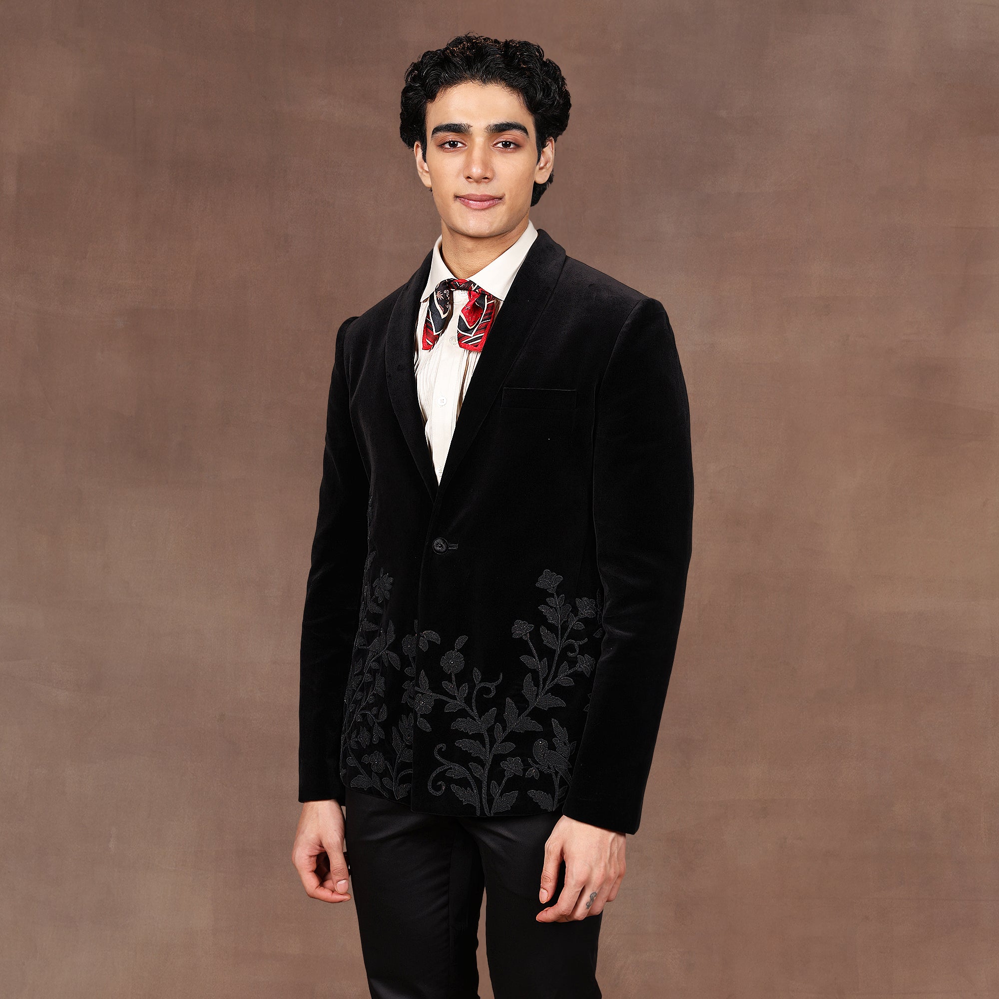 Noir Velvet Tuxedo | EAST