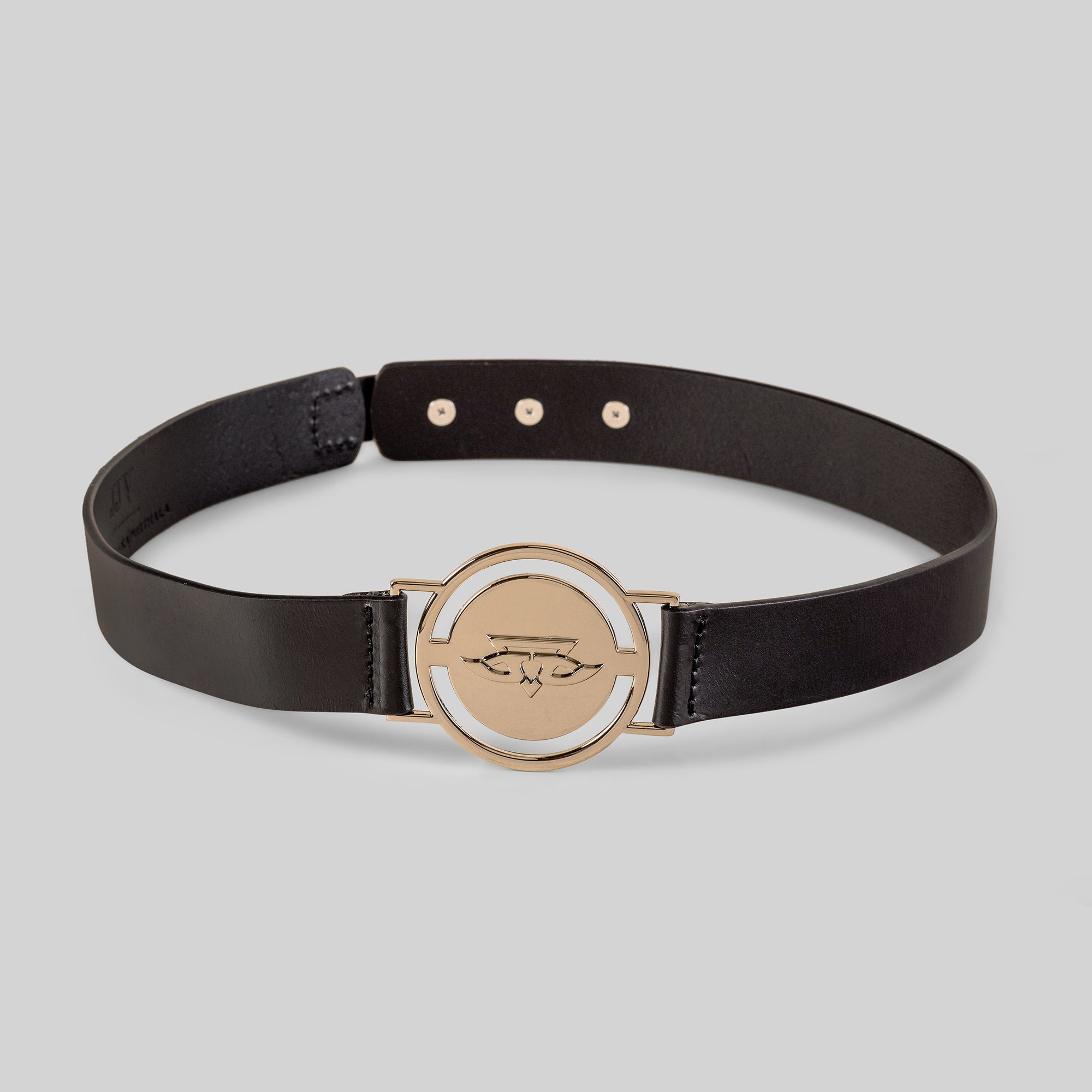 Noir Wide Phoenix Belt