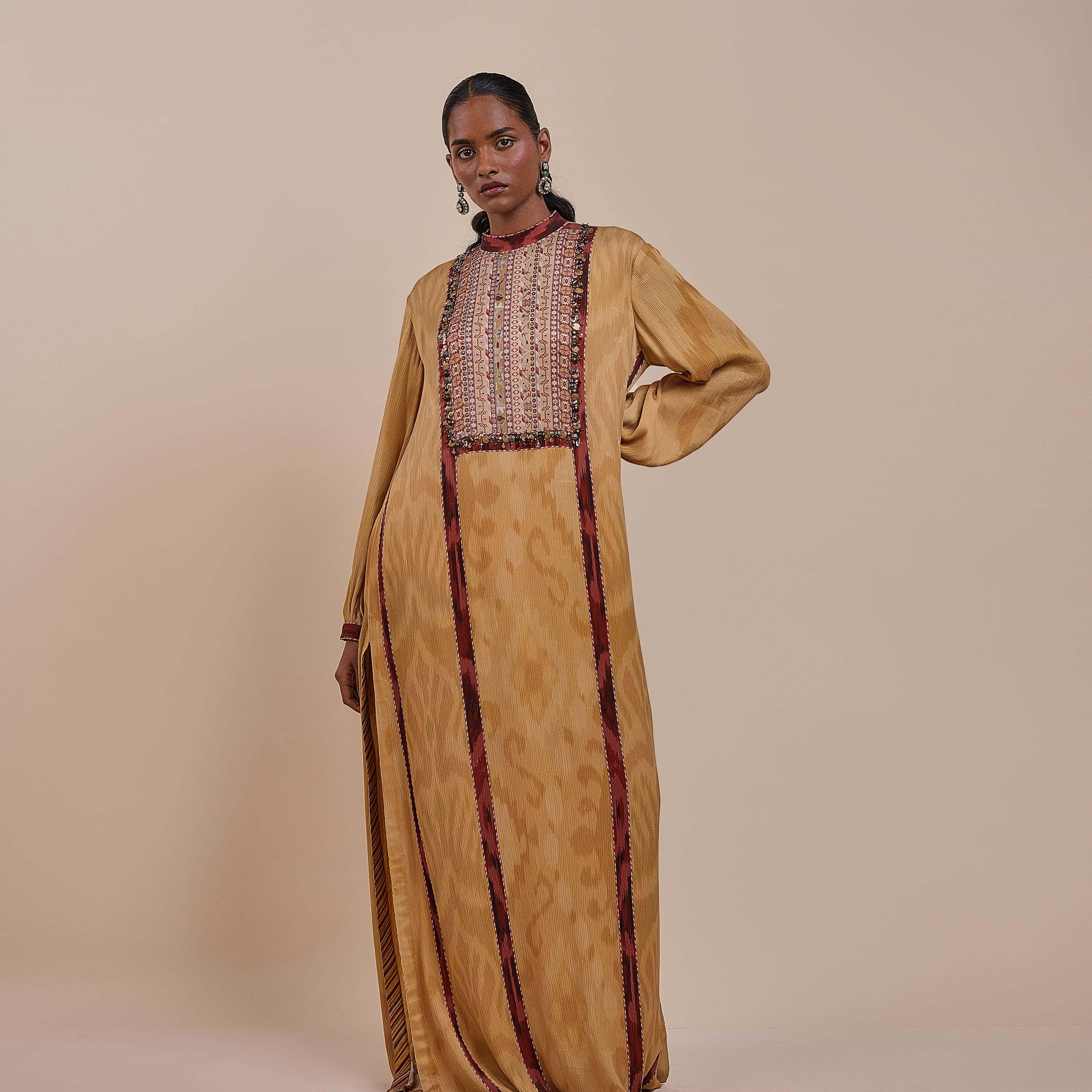 Ochre Yellow Kaftan | ATTH