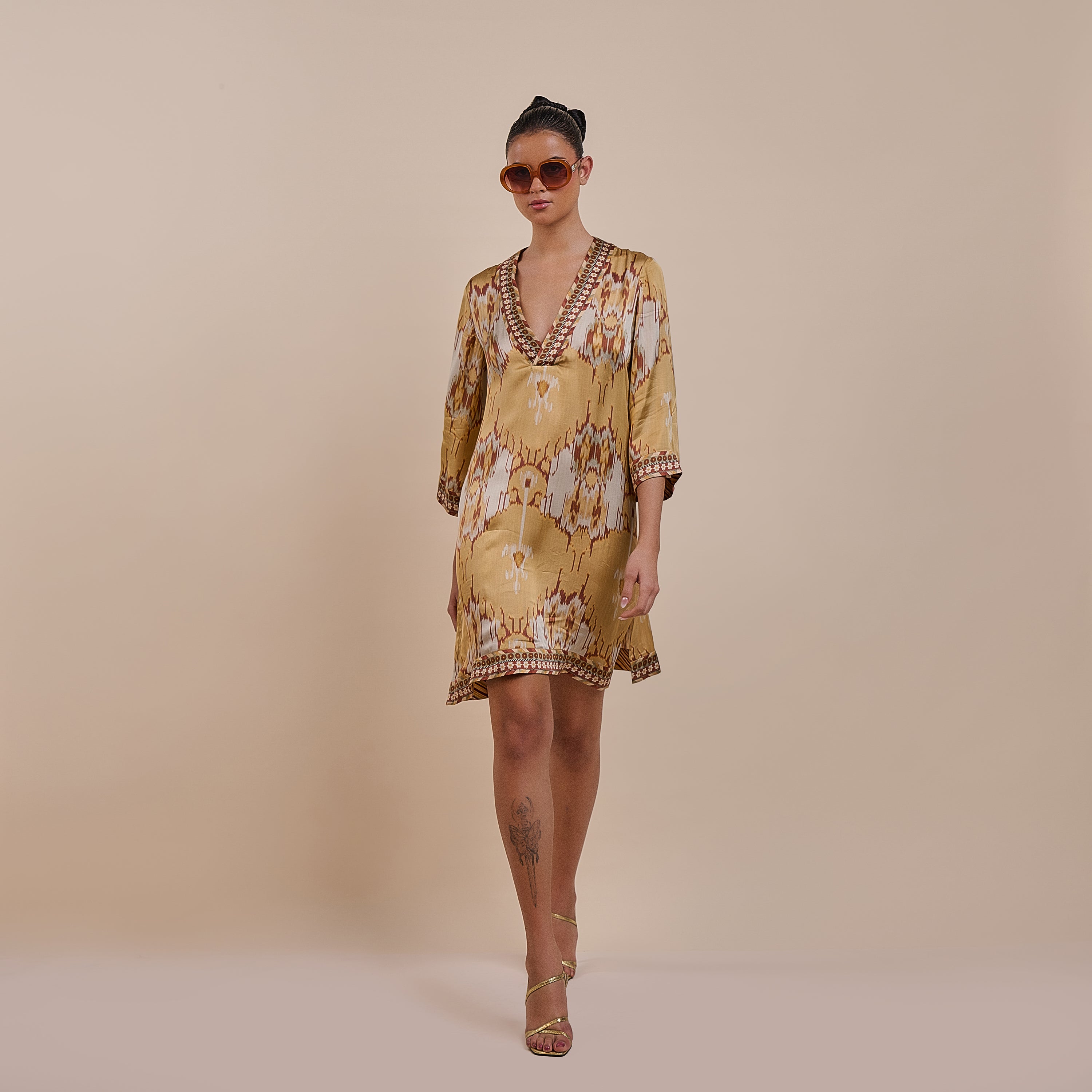 Ochre Yellow Tunic | ATTH