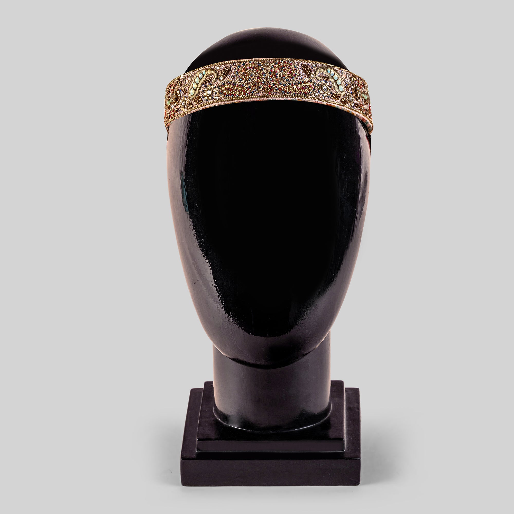 Old Rose Embroidered Hairband