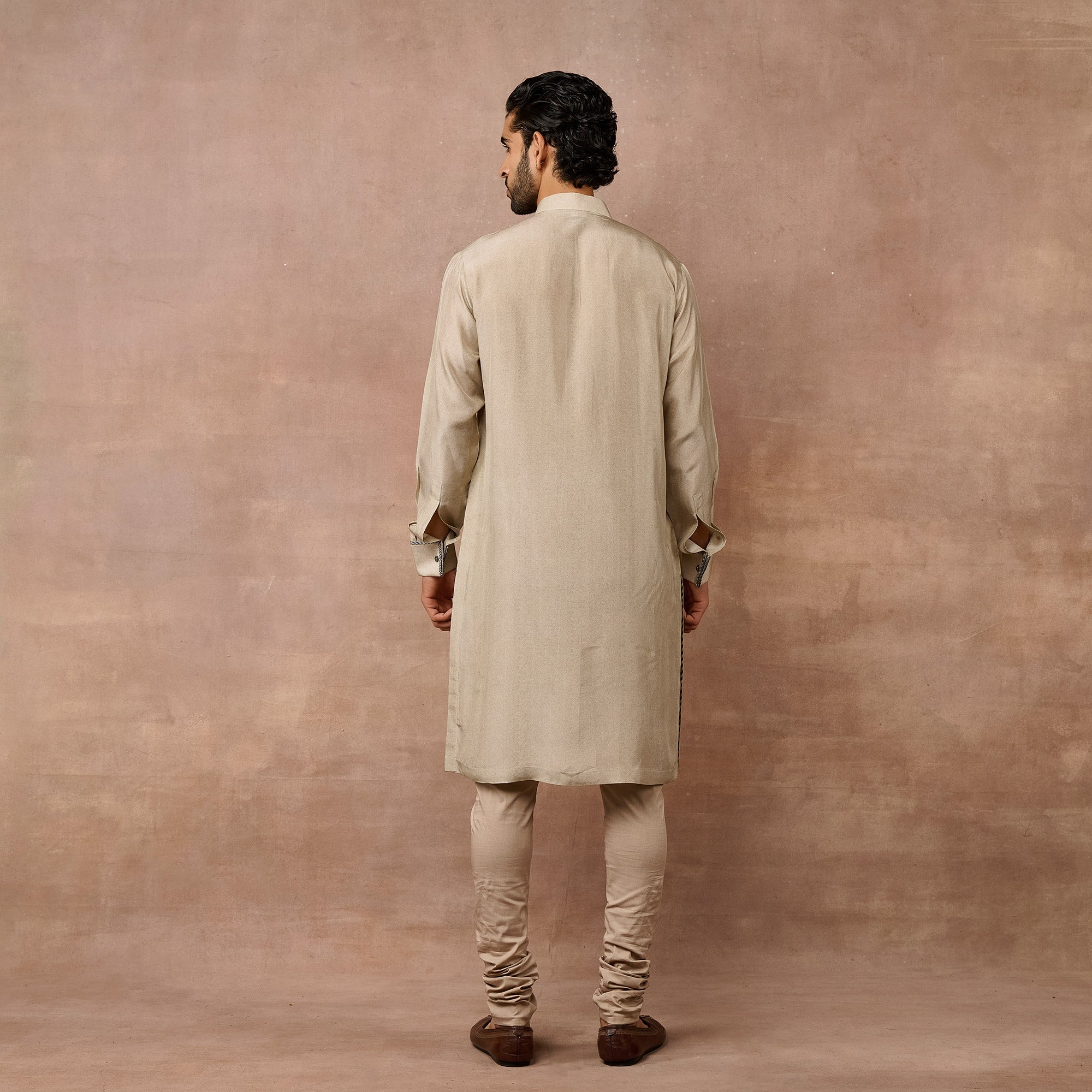 Pearl Grey Kurta Set | EAST