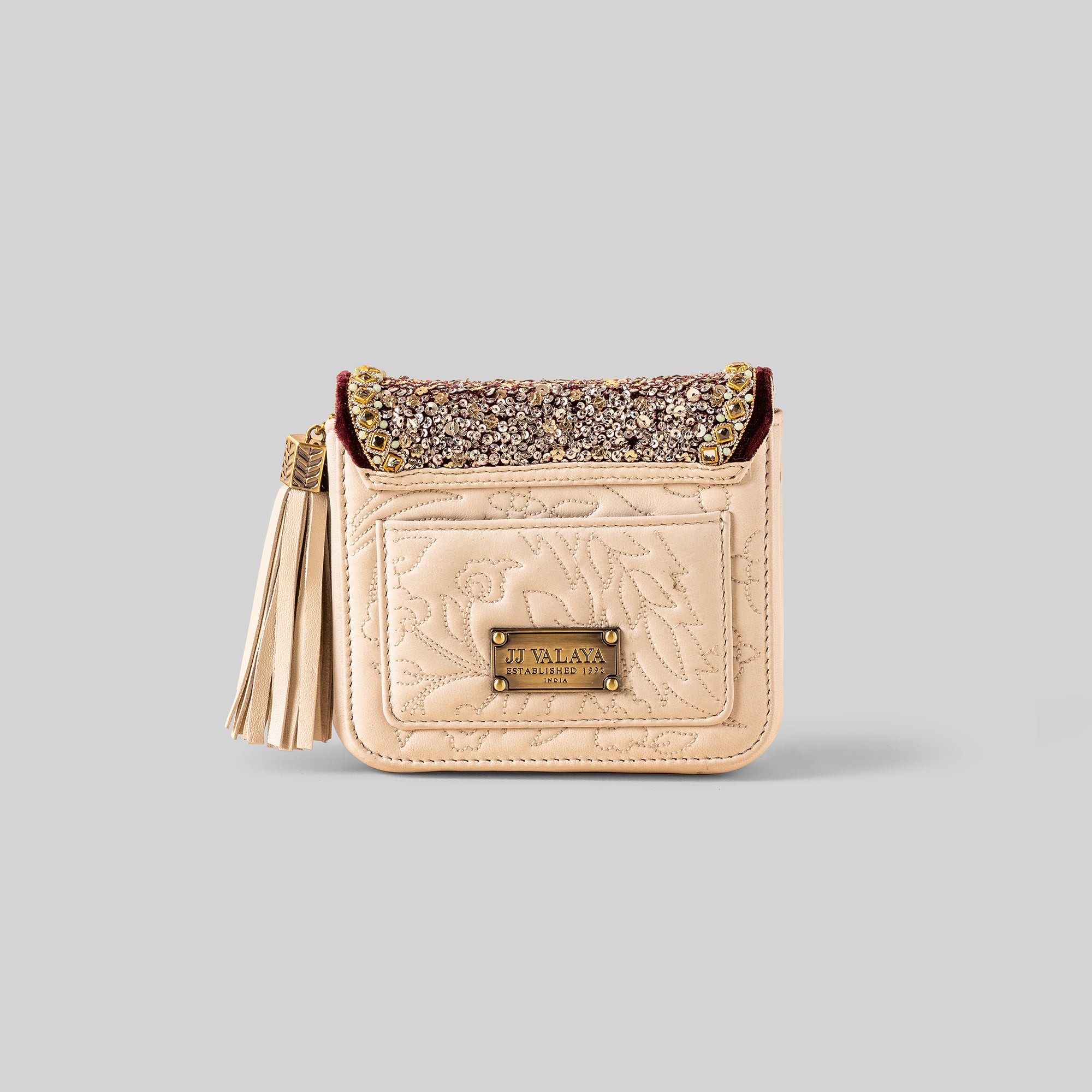 Pearl Ivory Mini Flap Bag