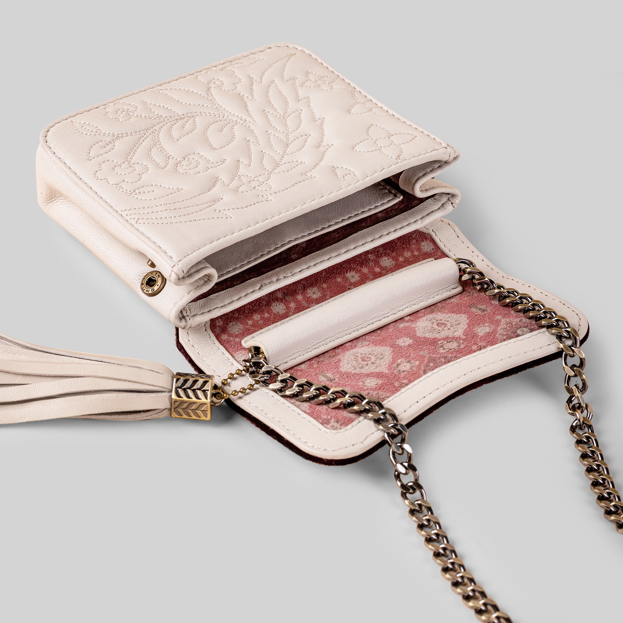 Pearl Ivory Mini Flap Bag