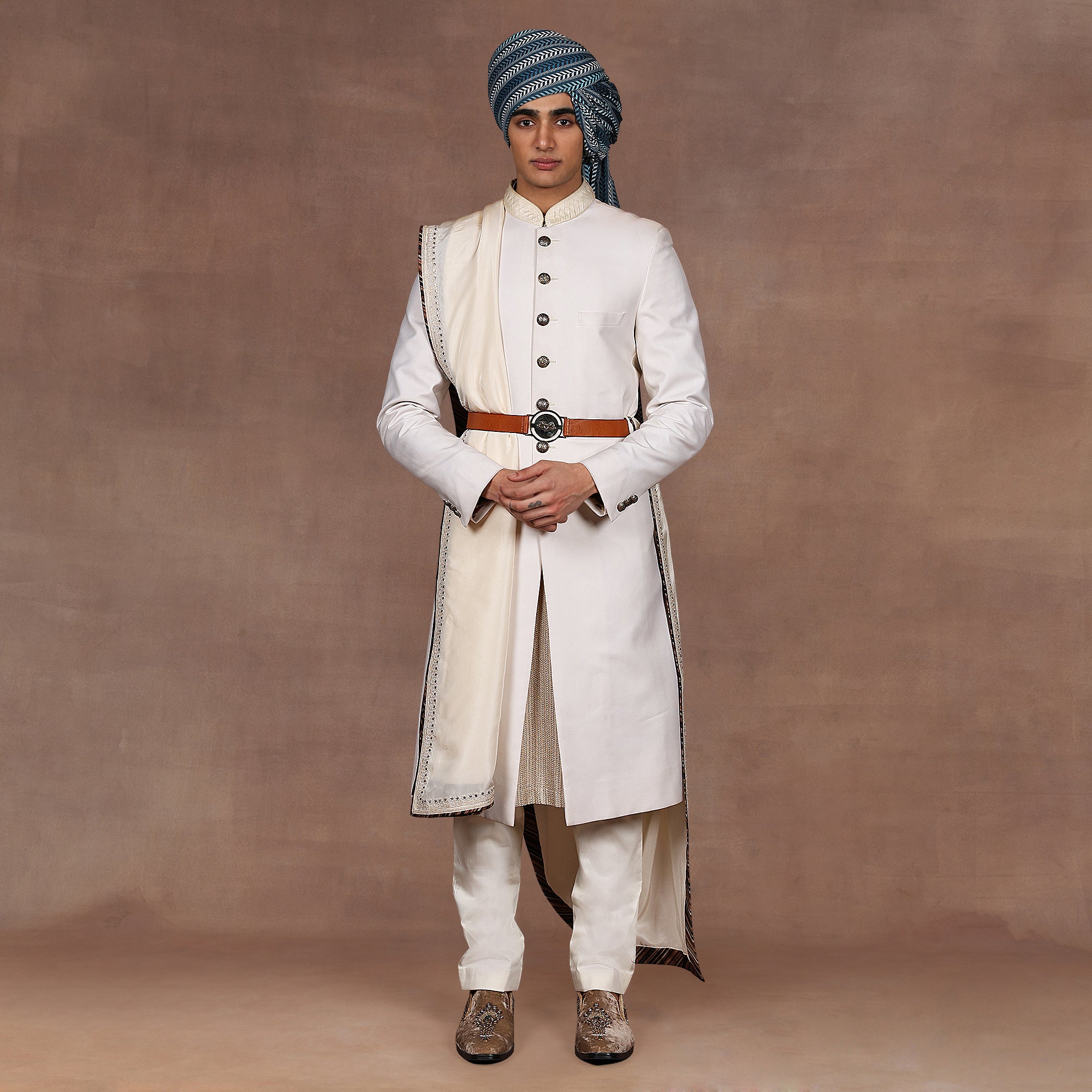 Pearl Ivory Stole | EAST