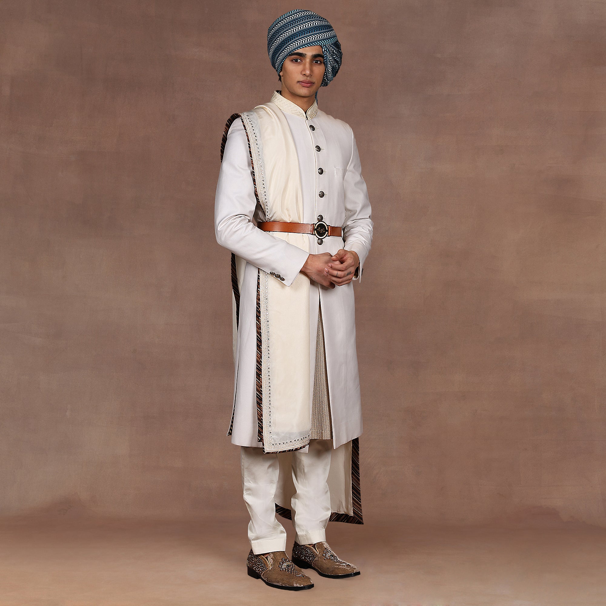 Pearl Ivory Stole | EAST