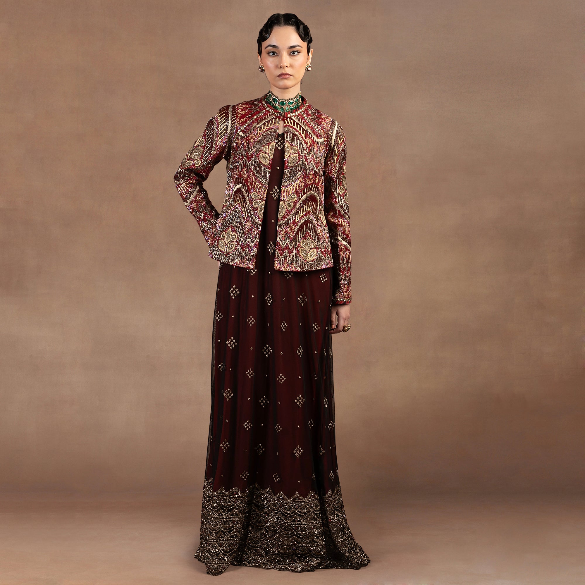 Red Ikat Alika Jacket | EAST