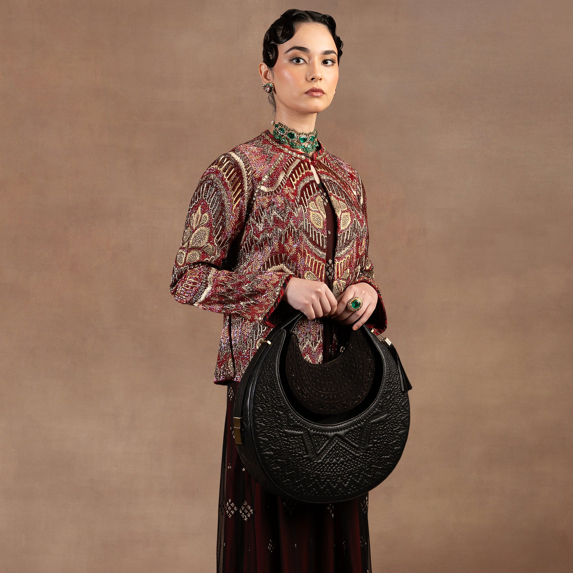 Red Ikat Alika Jacket | EAST