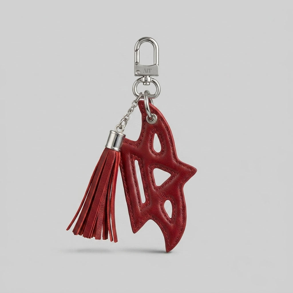 Red Phoenix Tassel Charm