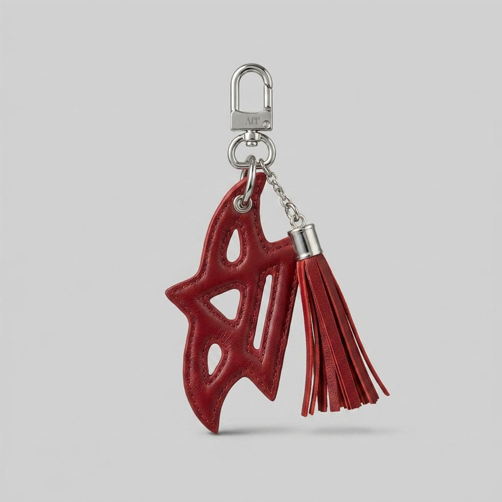 Red Phoenix Tassel Charm