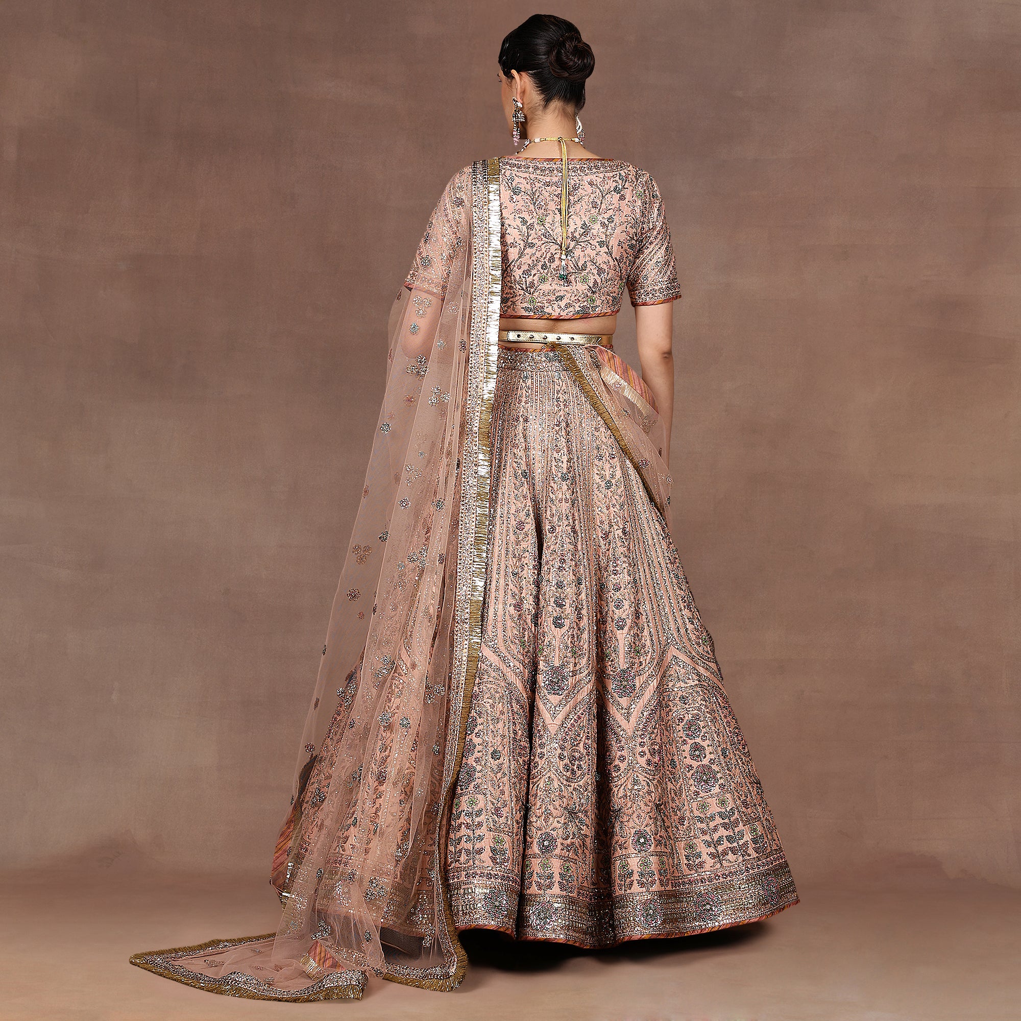 Rose Pink Lehenga Set | EAST