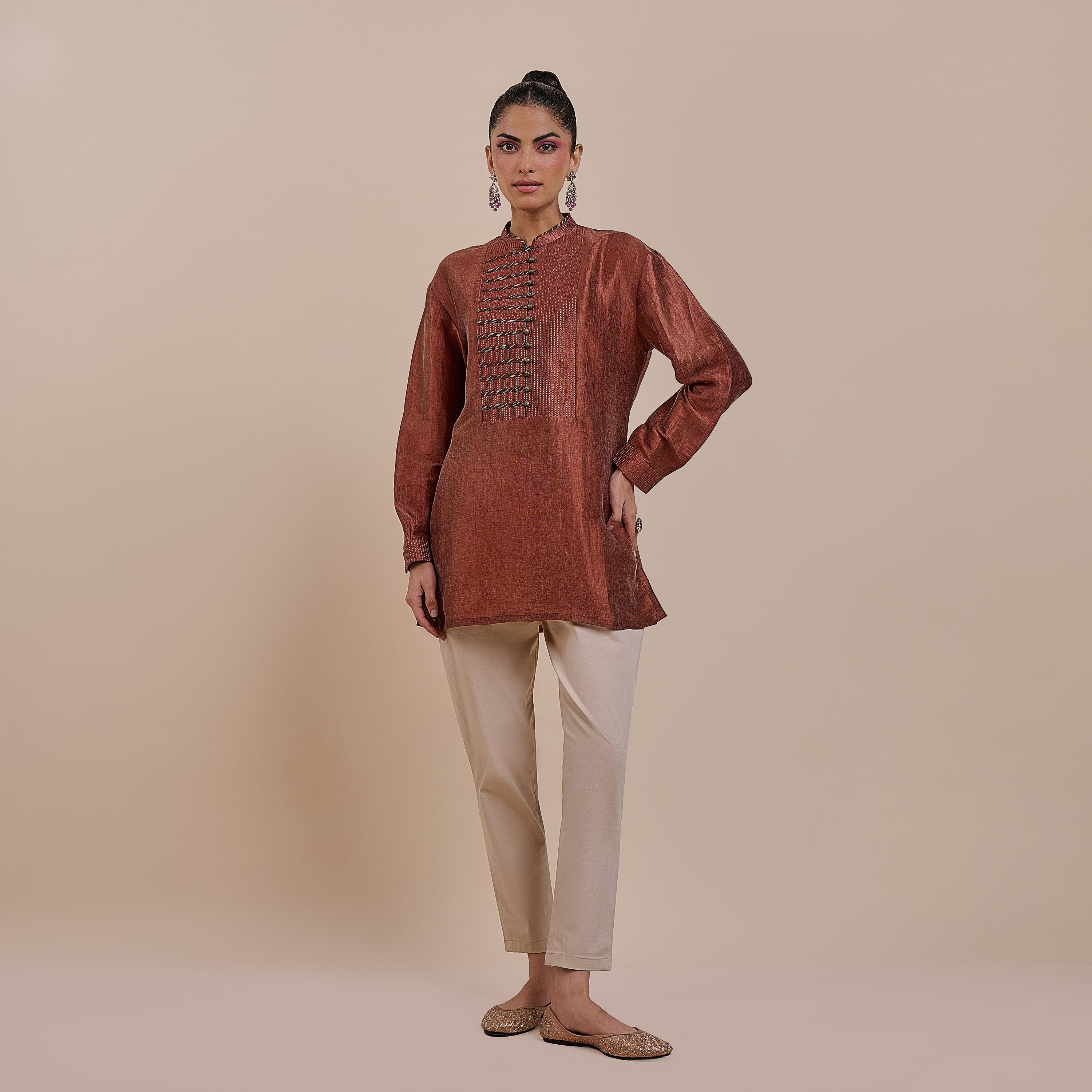 Rust Red Tunic | ATTH