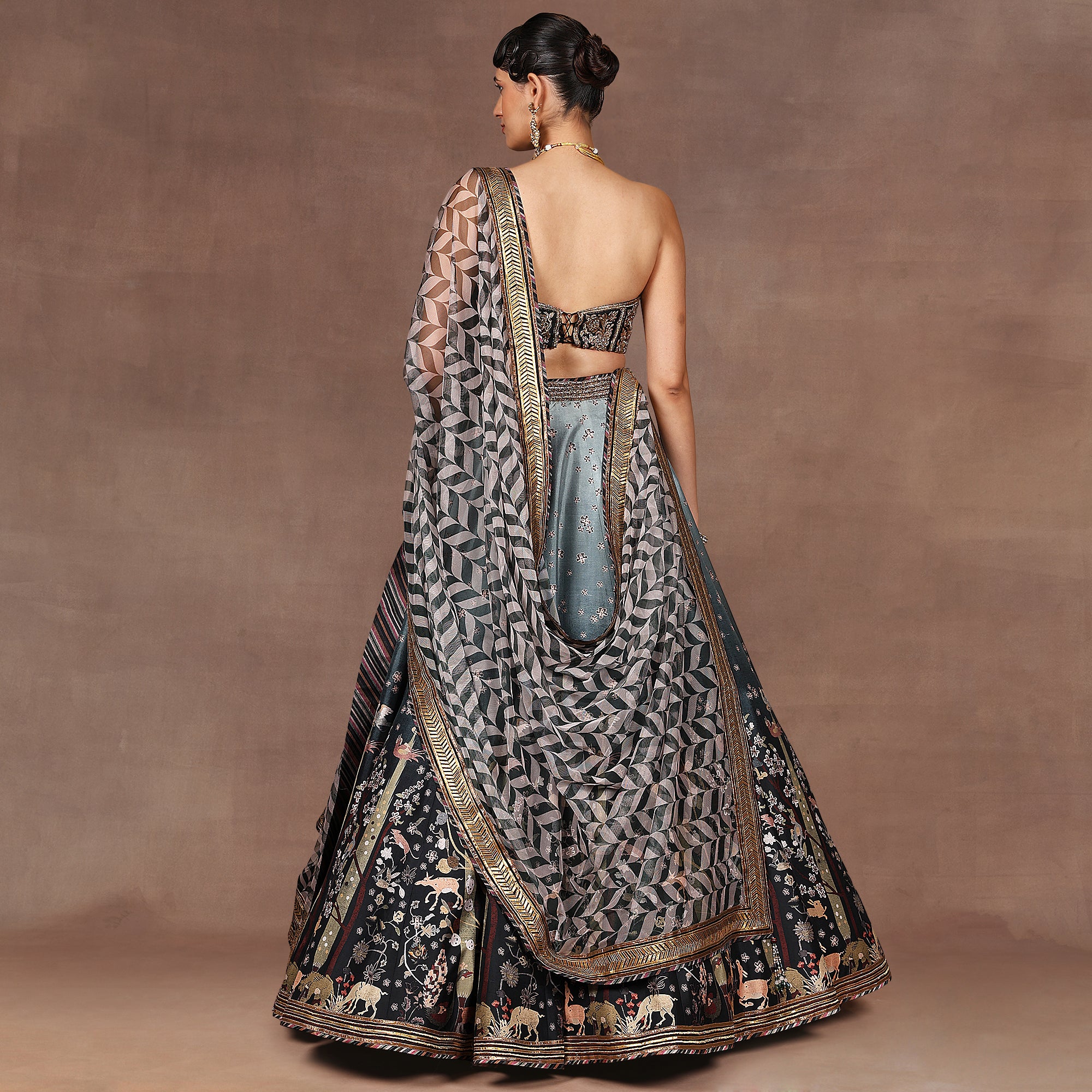 Sage - Emerald Ombre Skirt Set | EAST