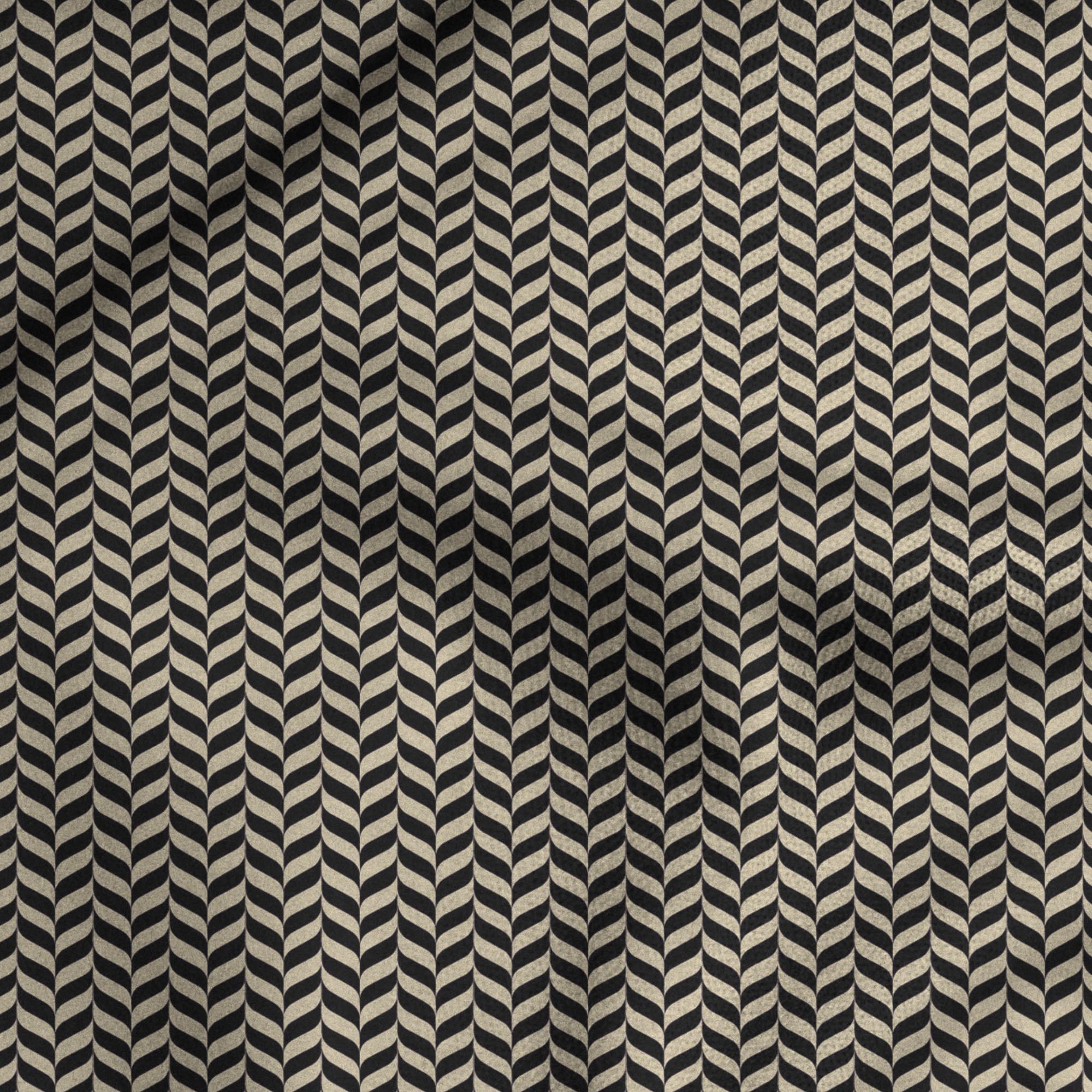 Signature Chevron Printed Safa | MURAQQA