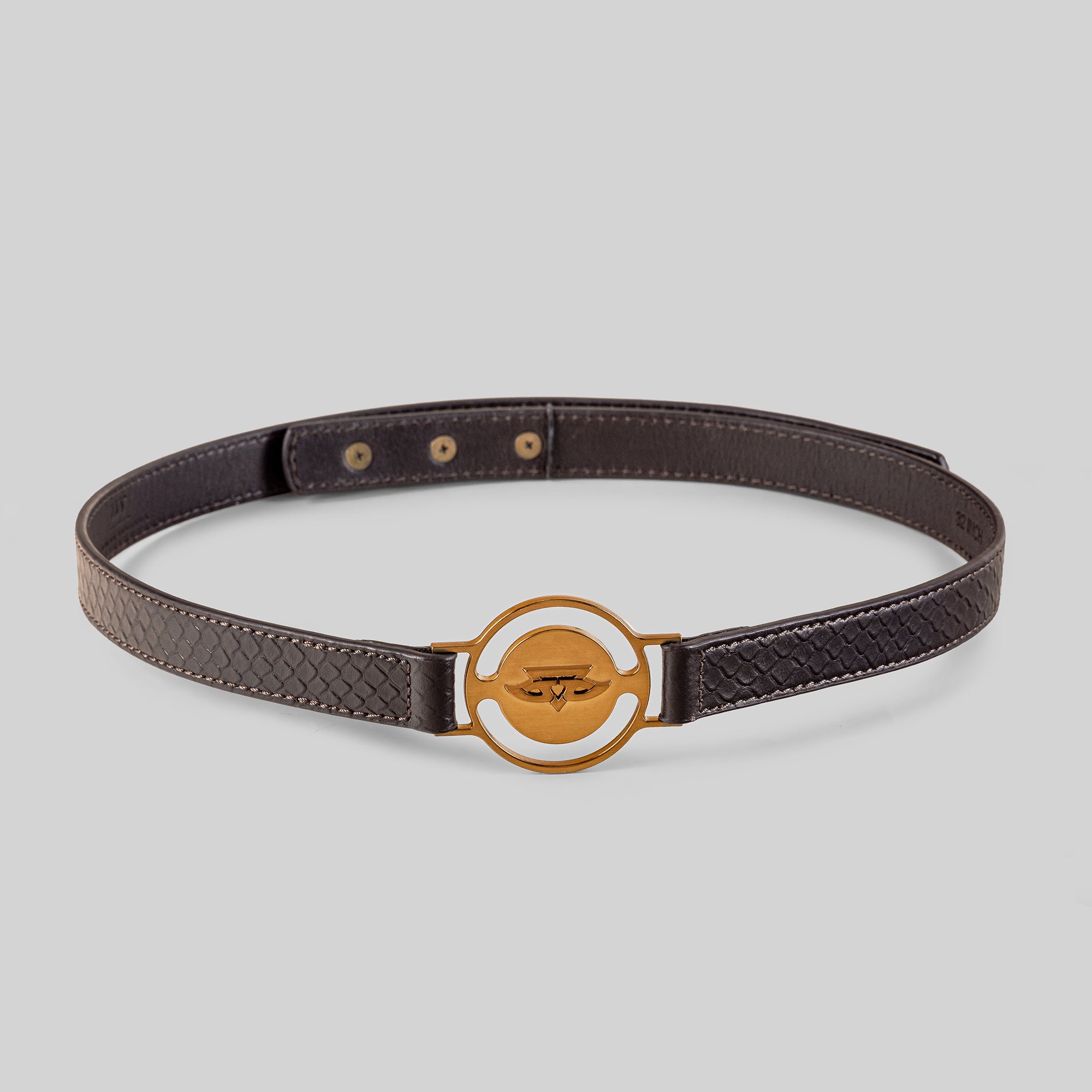 Snakeskin Phoenix Mini Sphere Belt