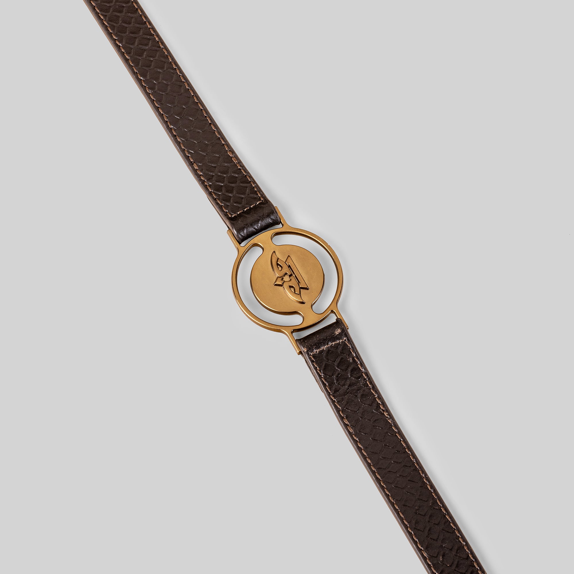 Snakeskin Phoenix Mini Sphere Belt