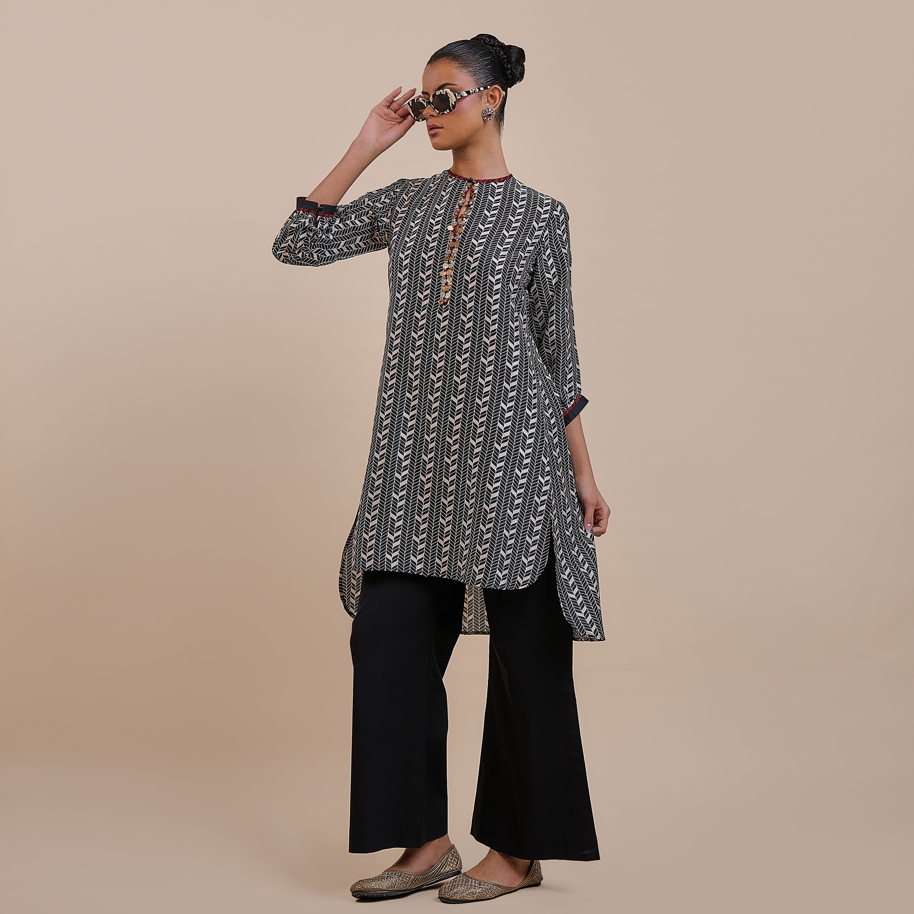 Striped Chevron Tunic | ATTH