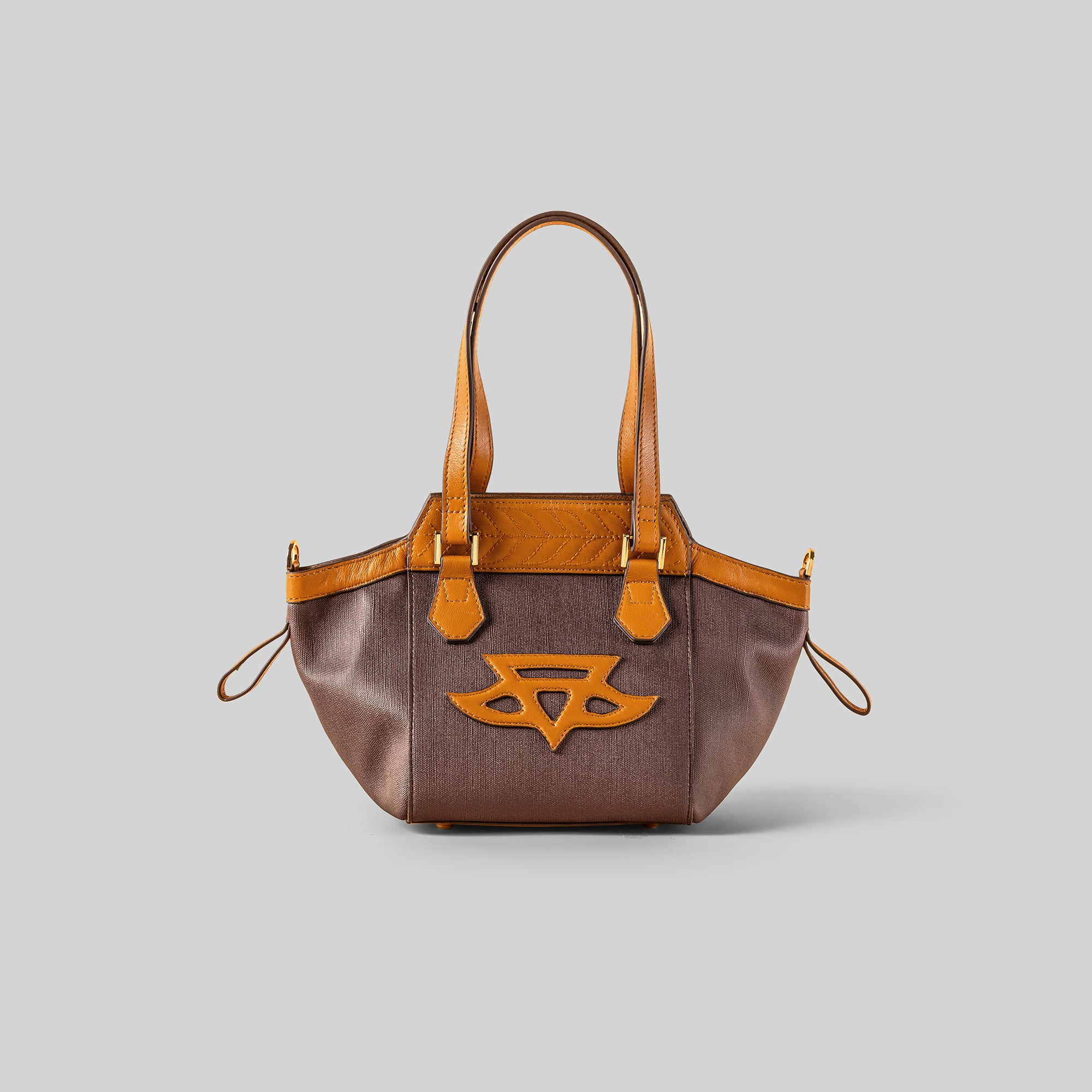 Tan-Brown Phoenix Bucket Bag