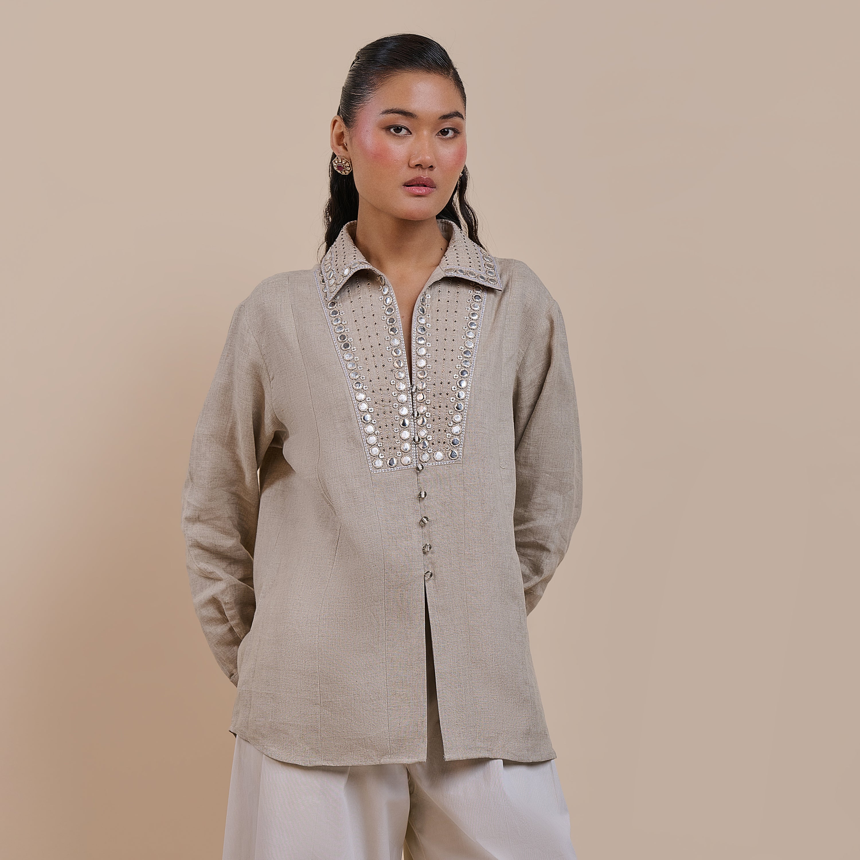 Taupe Tunic | ATTH