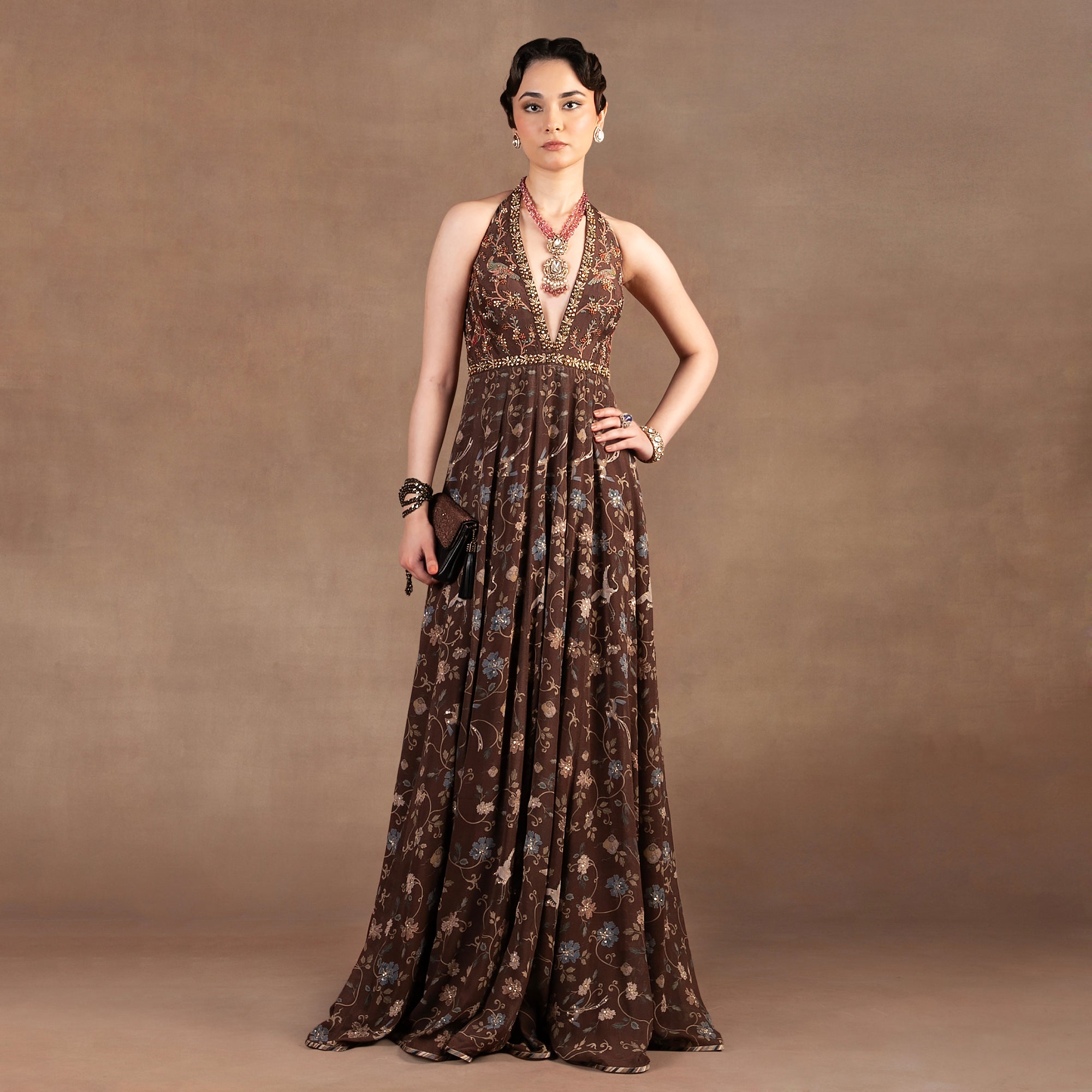Umber Brown Dress | EAST