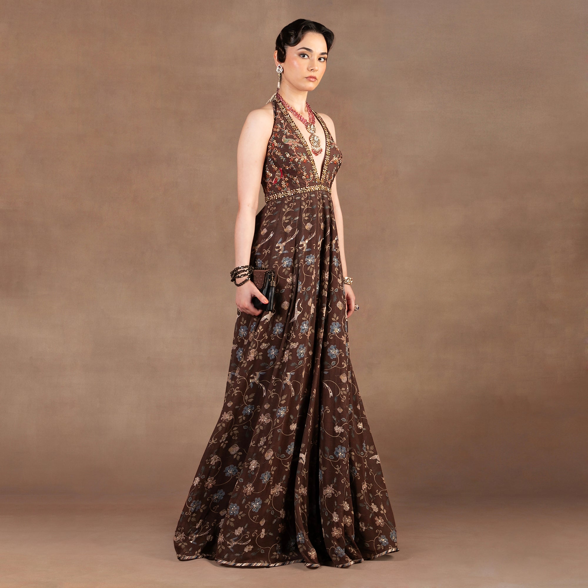 Umber Brown Dress | EAST